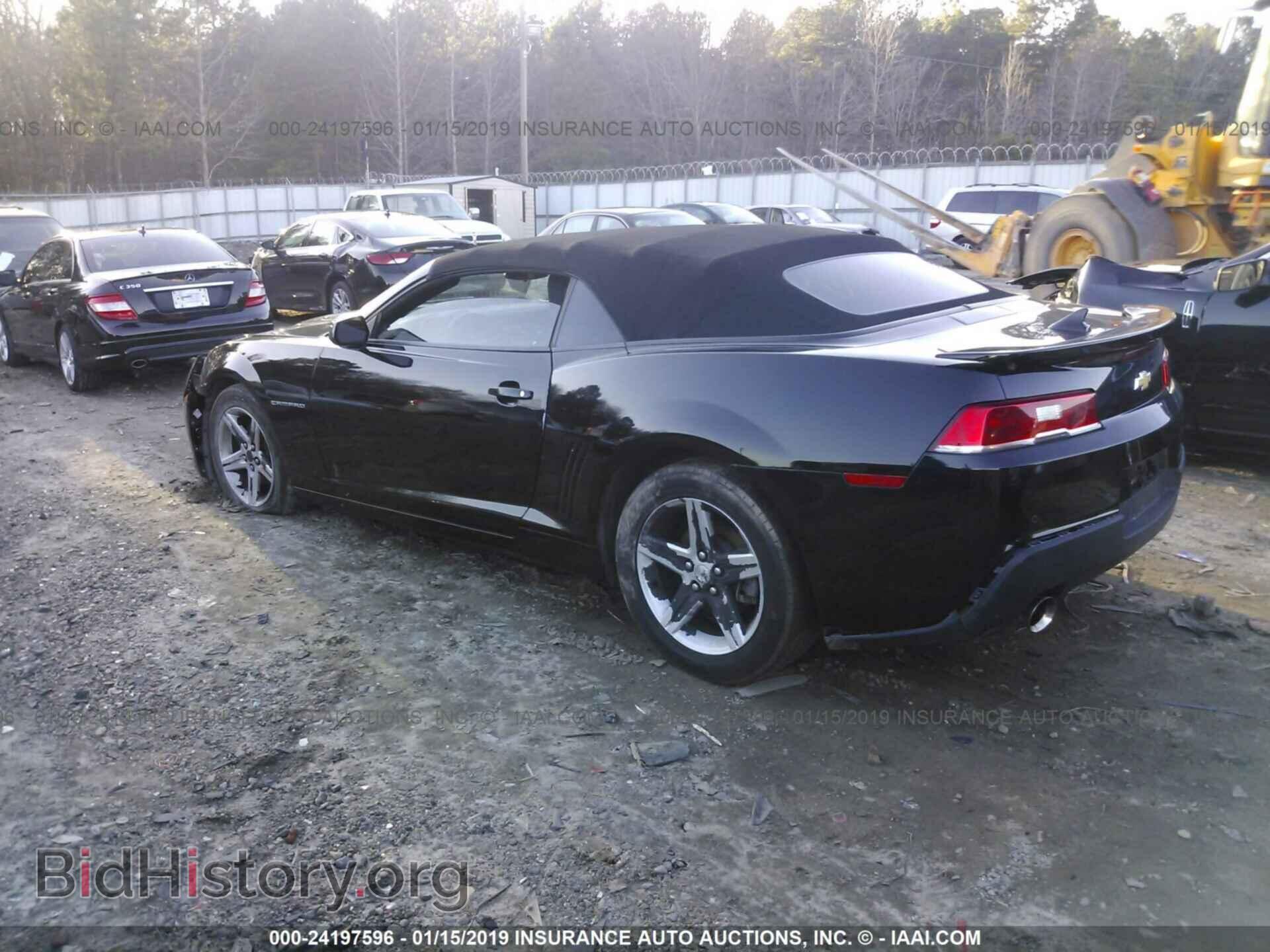 2015 CHEVROLET CAMARO - VIN: 2G1FD3D31F9131711 - Фото 3