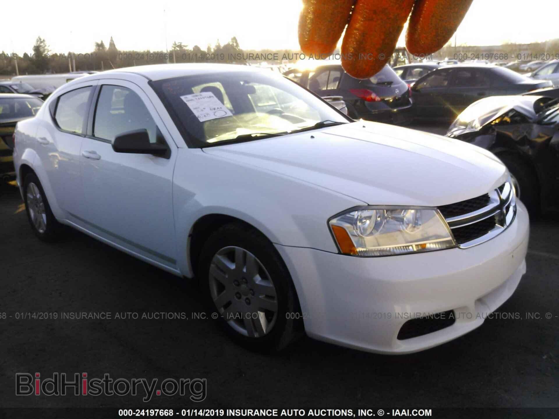 Photo 1C3CDZABXCN235359 - DODGE AVENGER 2012