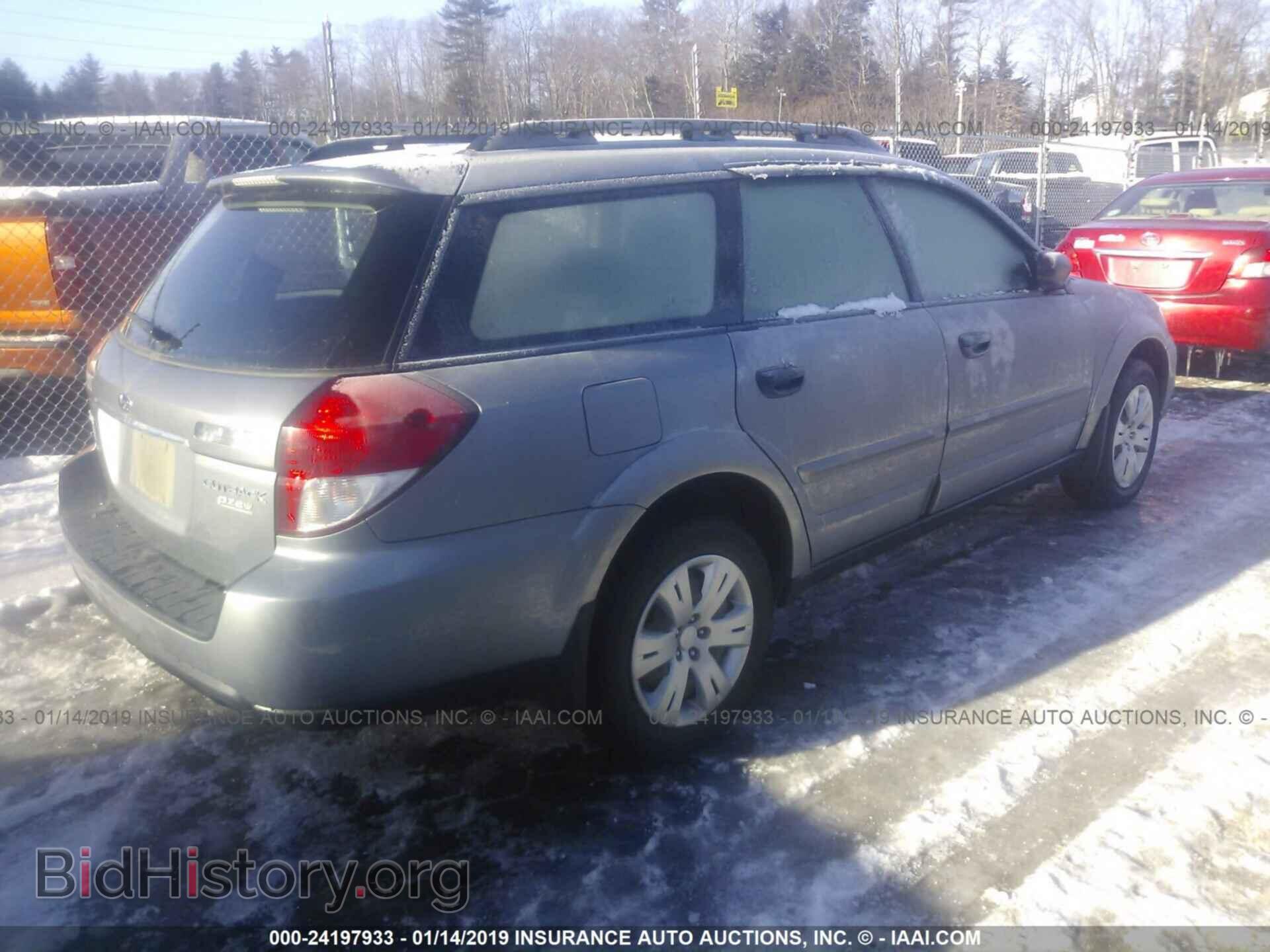2008 SUBARU OUTBACK - VIN: 4S4BP60C787363900 - Фото 4