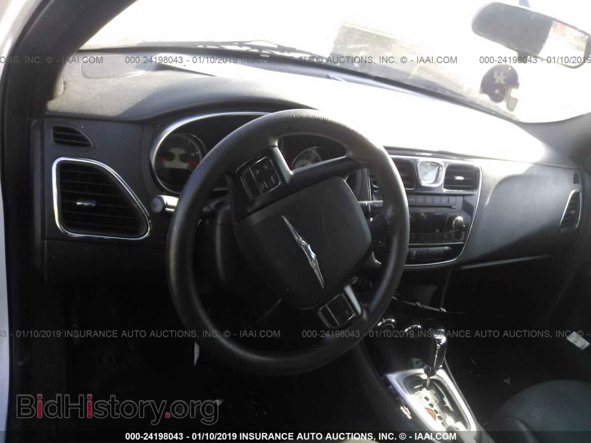 2012 CHRYSLER 200 - VIN: 1C3CCBAB1CN208576 - Фото 5