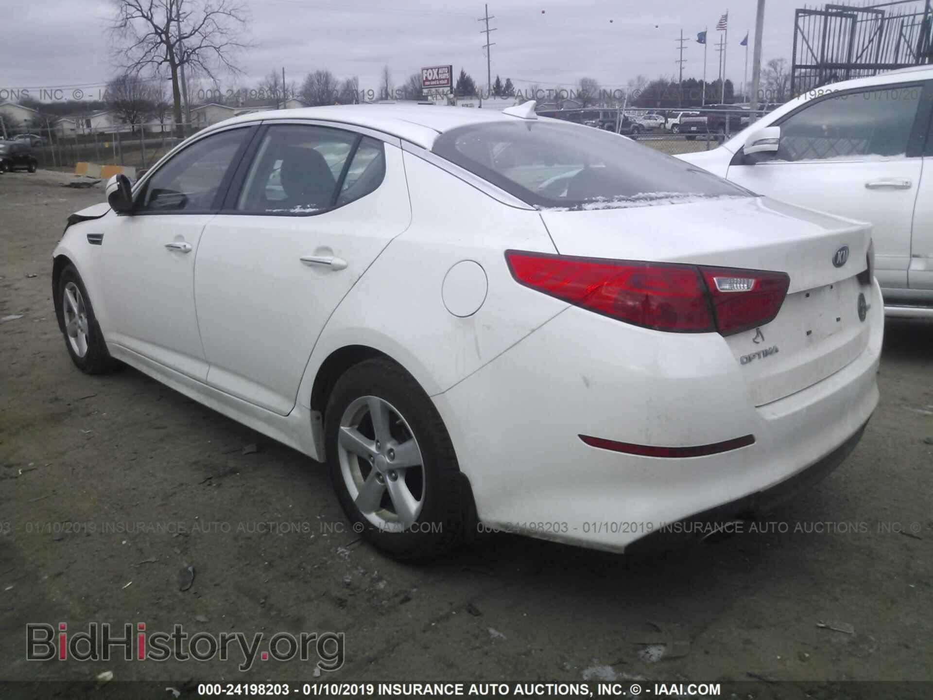 2015 KIA OPTIMA - VIN: KNAGM4A73F5626155 - Фото 3