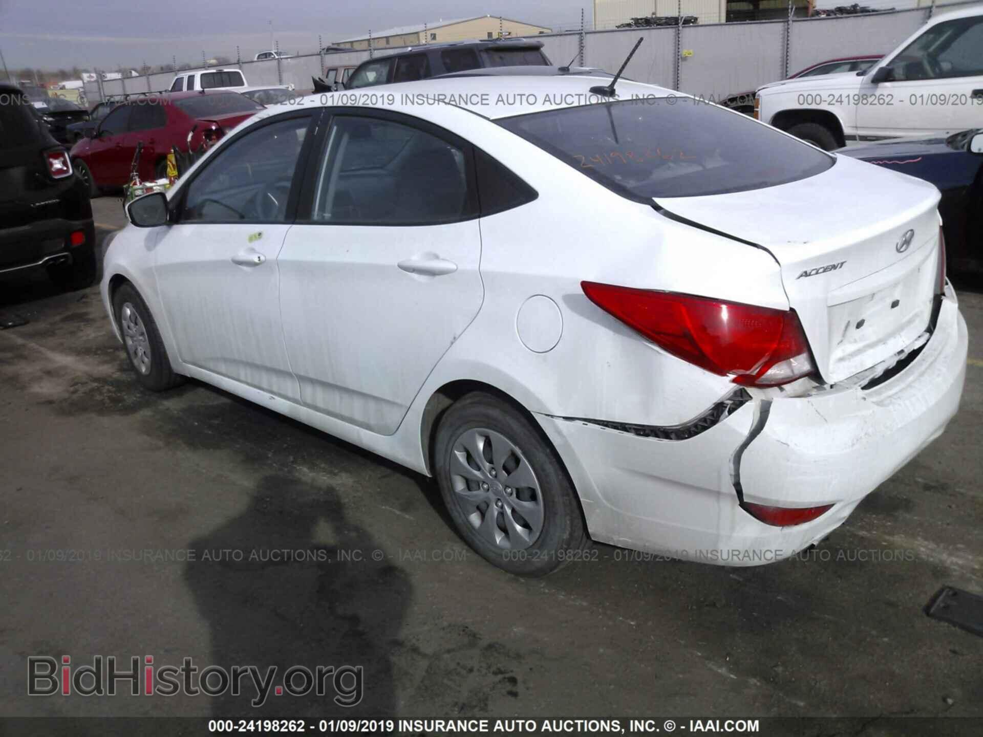 2017 HYUNDAI ACCENT - VIN: KMHCT4AE6HU194281 - Фото 3
