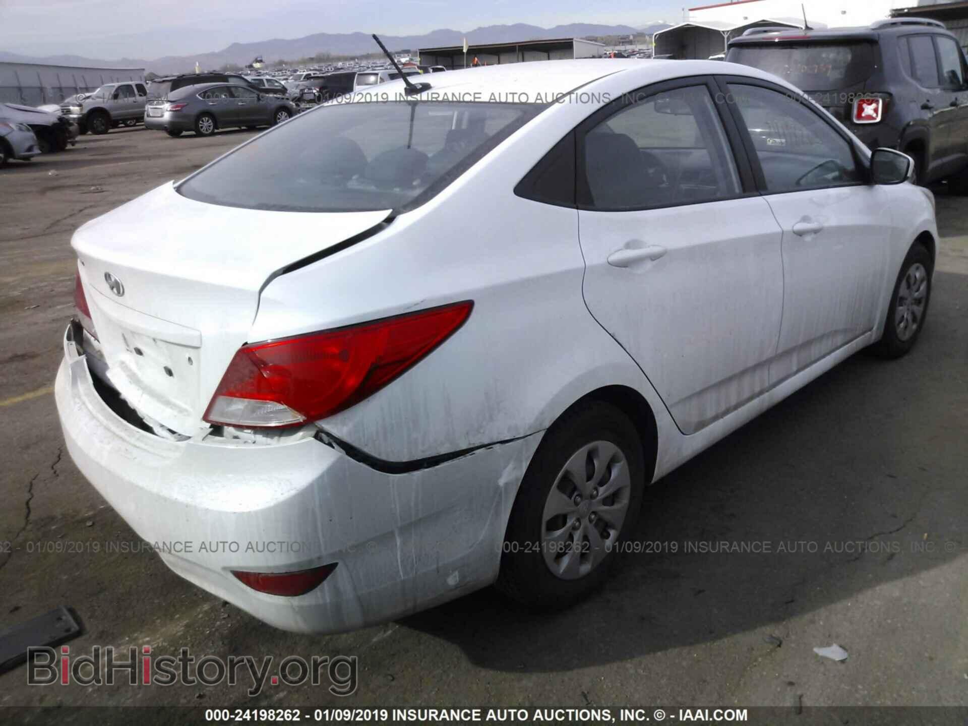 2017 HYUNDAI ACCENT - VIN: KMHCT4AE6HU194281 - Фото 4