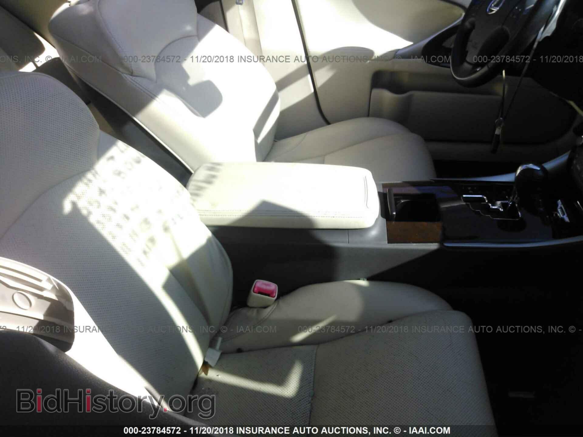 2010 LEXUS IS - VIN: JTHBF5C24A5127998 - Фото 5