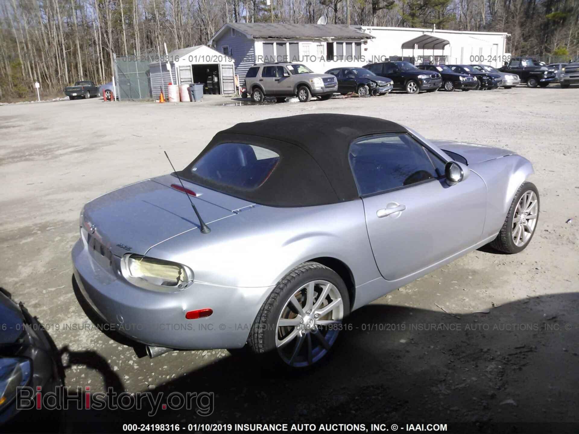 2006 MAZDA MX-5 MIATA - VIN: JM1NC25F760114480 - Фото 4