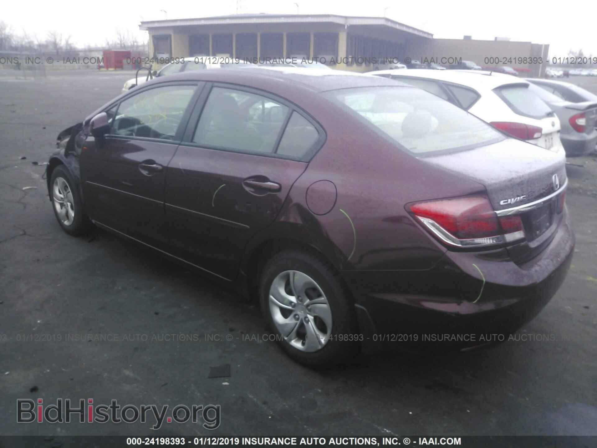 2013 HONDA CIVIC - VIN: 19XFB2F56DE002321 - Фото 3