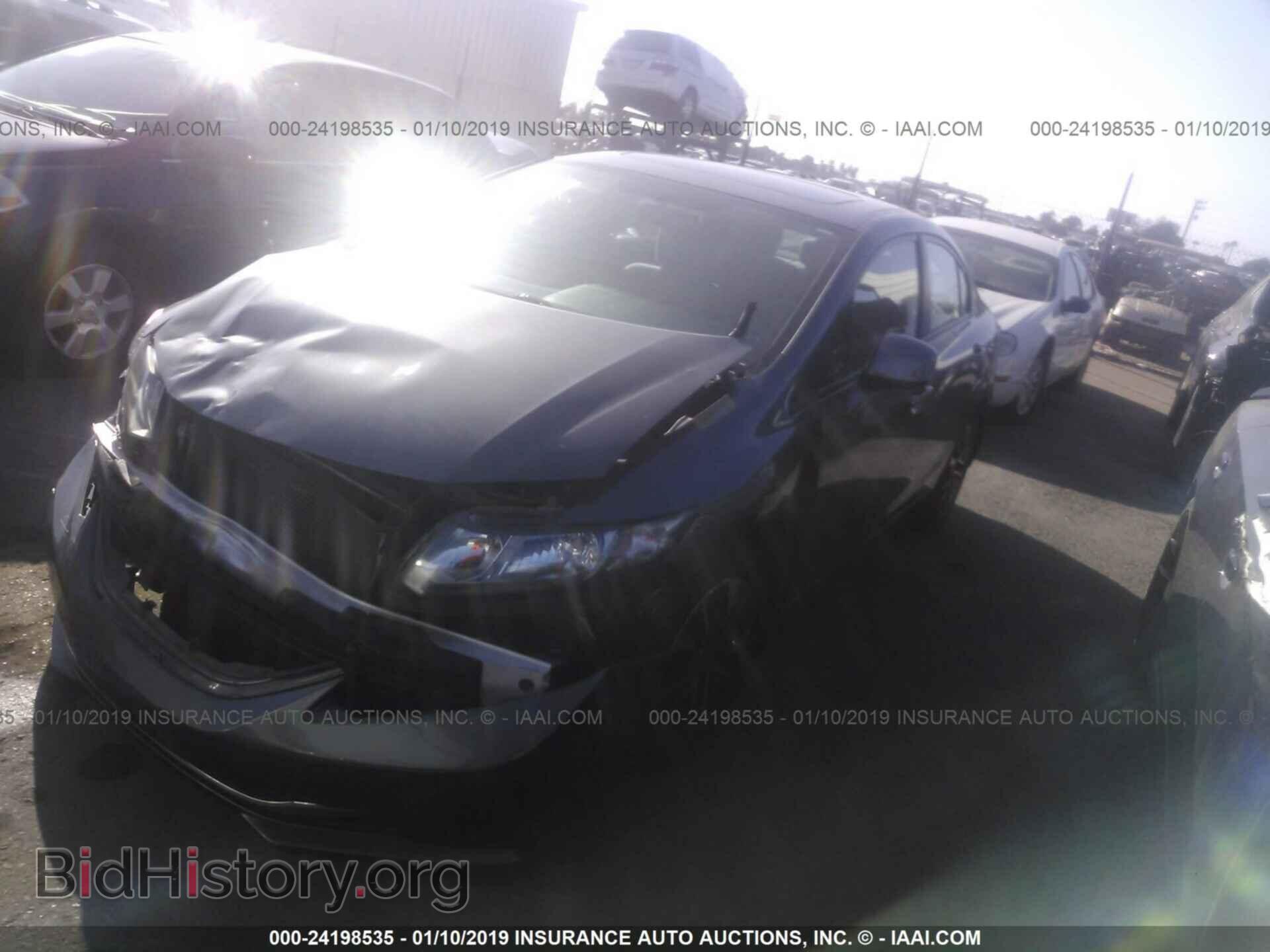 2013 HONDA CIVIC - VIN: 19XFB2F8XDE239145 - Фото 2