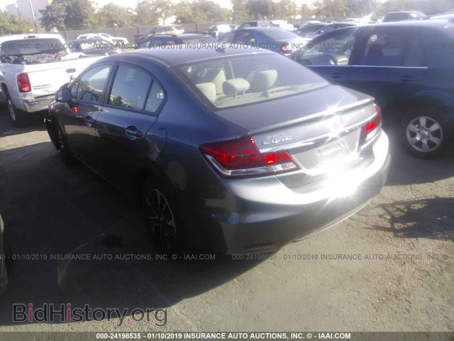 2013 HONDA CIVIC - VIN: 19XFB2F8XDE239145 - Фото 3