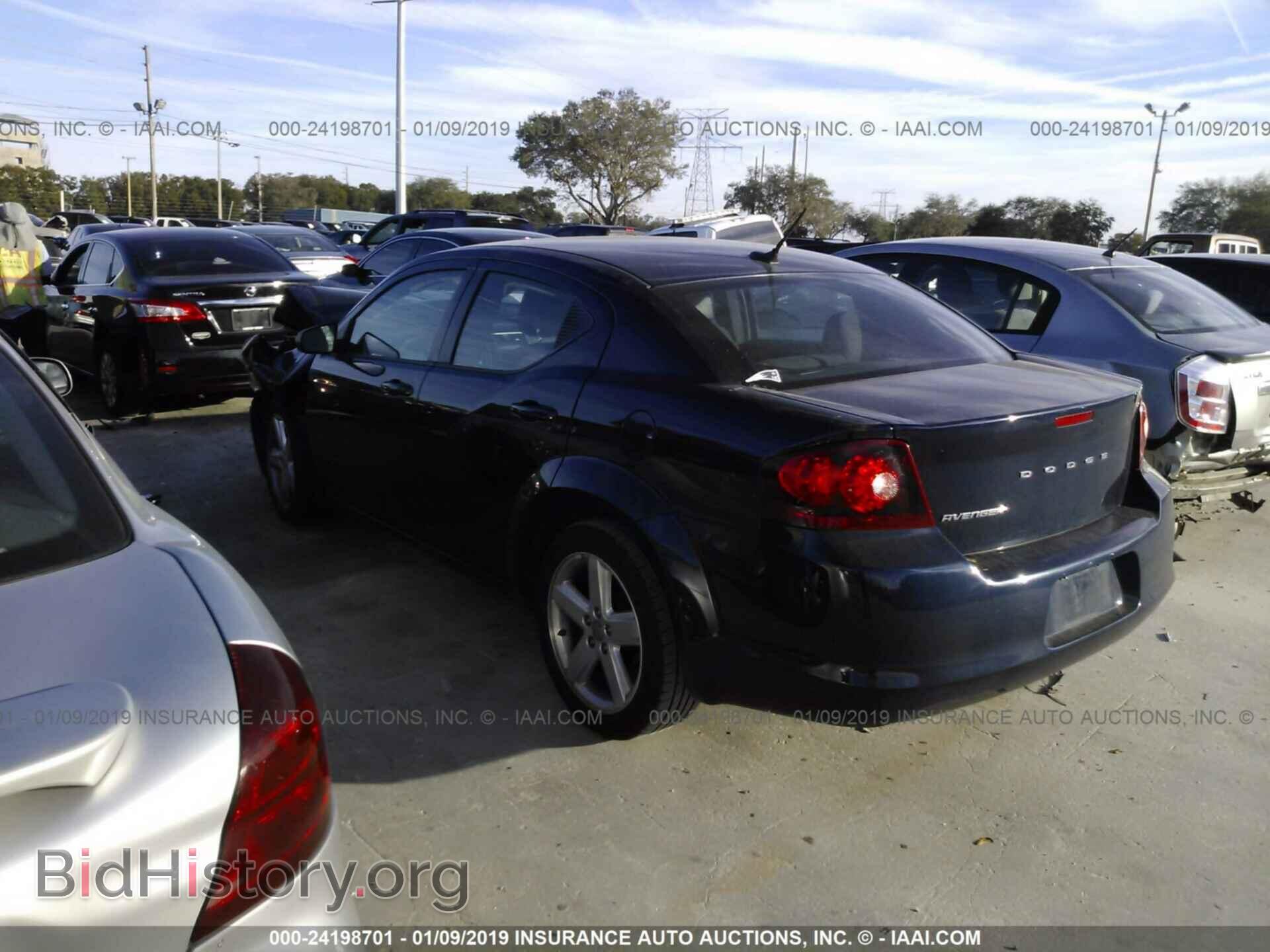 2013 DODGE AVENGER - VIN: 1C3CDZAB4DN665390 - Фото 3