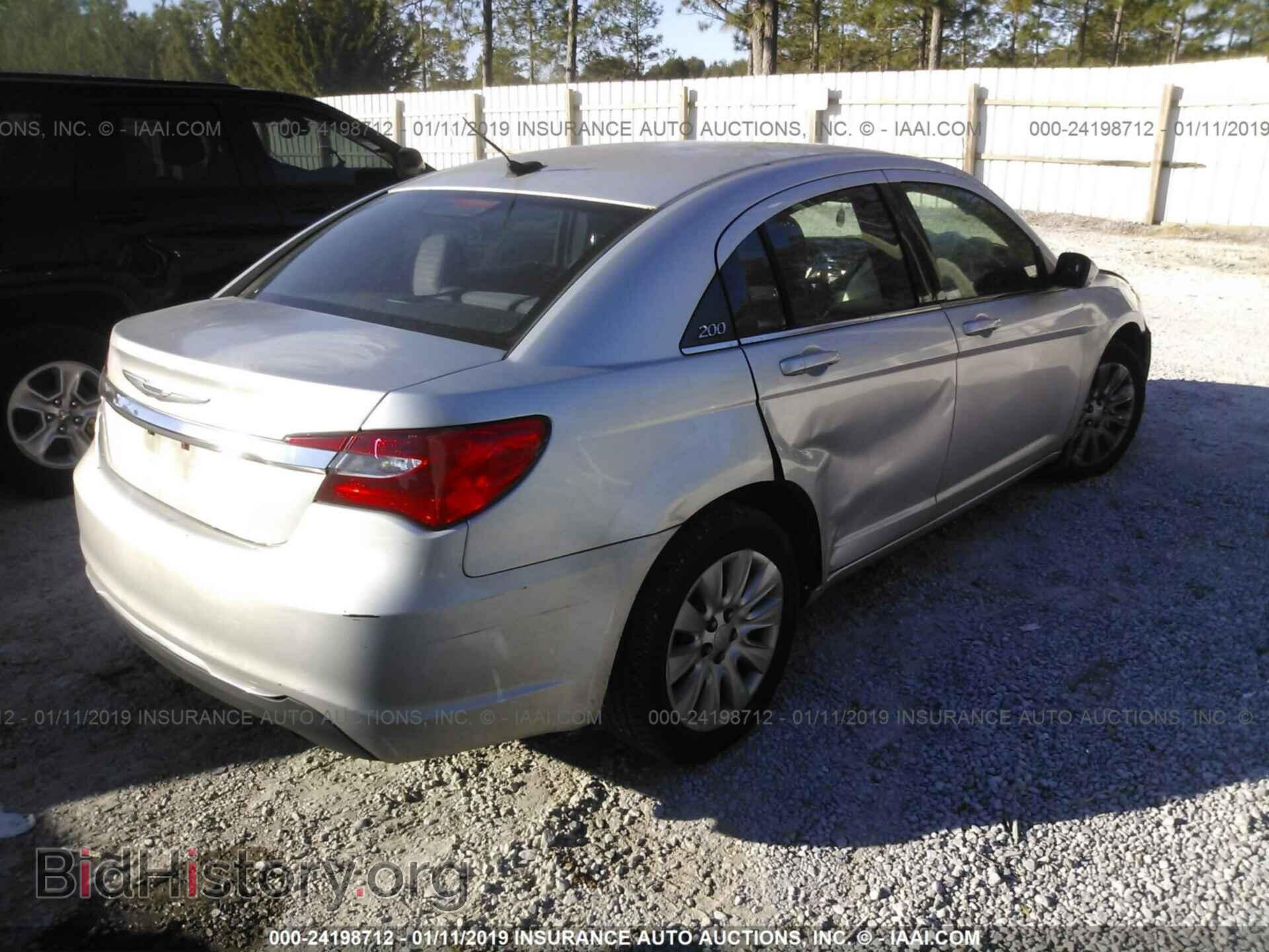 2012 CHRYSLER 200 - VIN: 1C3CCBAB4CN319266 - Photo 4