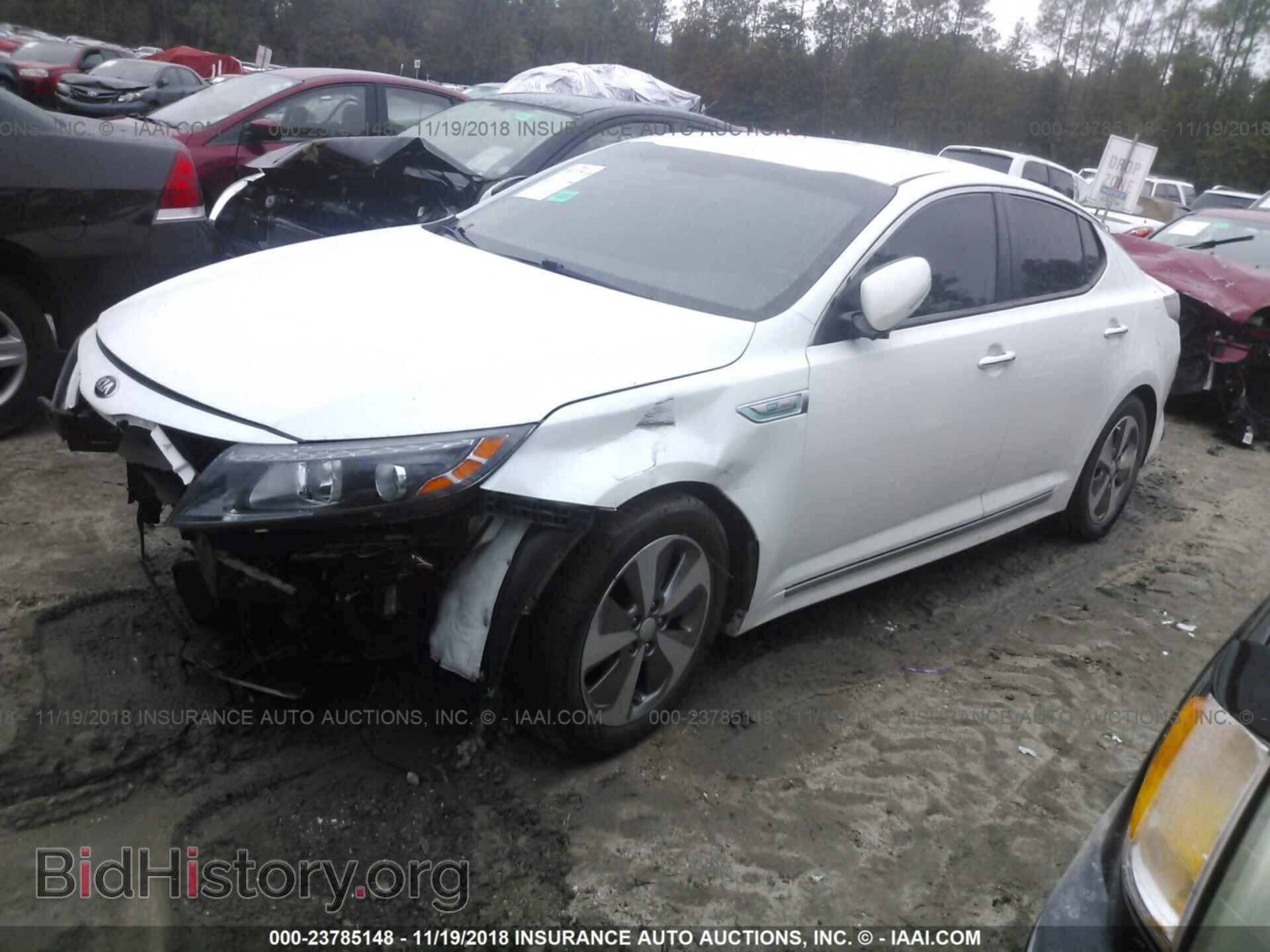 2014 KIA OPTIMA - VIN: KNAGN4ADXE5074364 - Фото 2