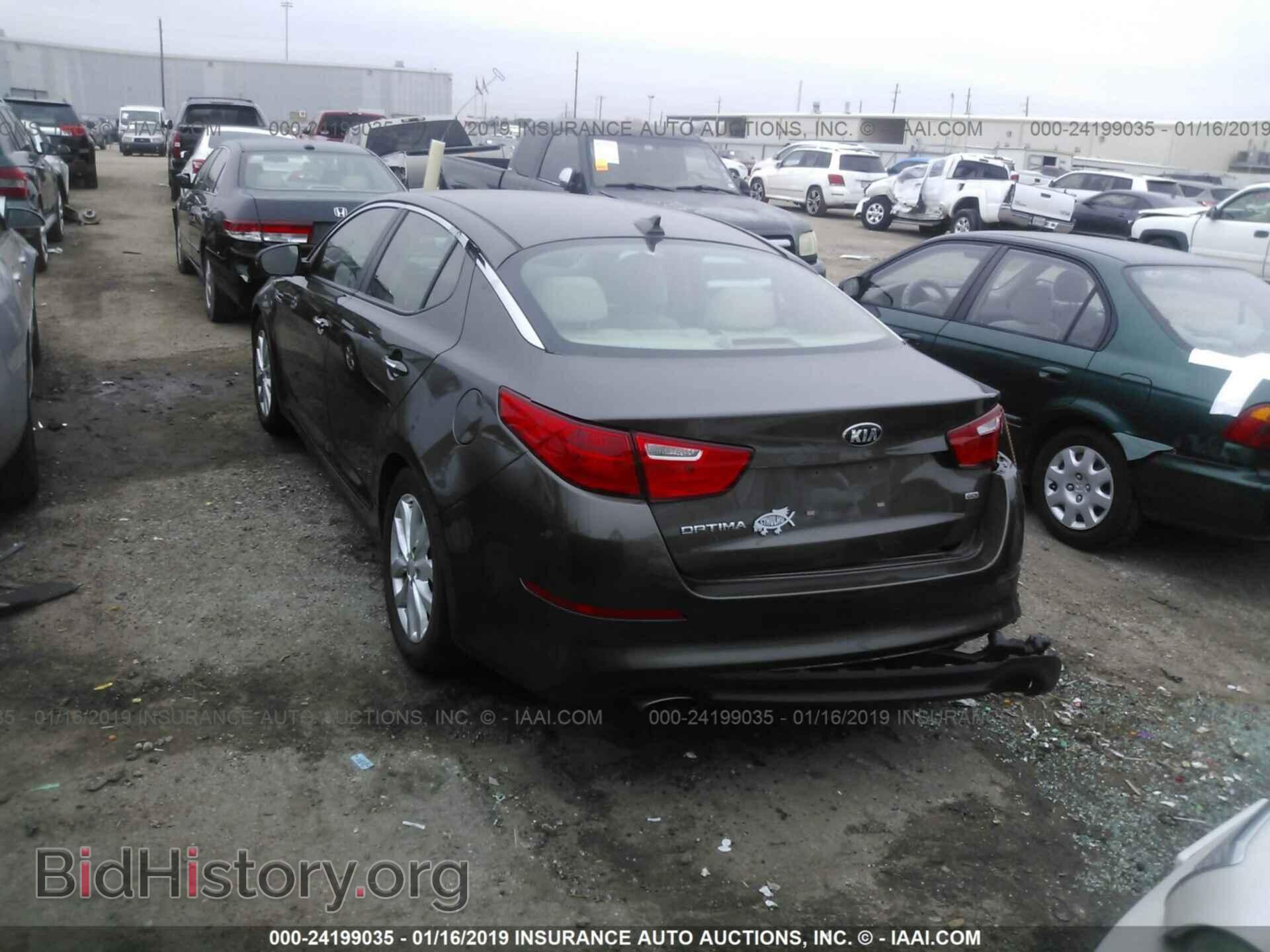 2014 KIA OPTIMA - VIN: 5XXGM4A76EG320371 - Фото 3