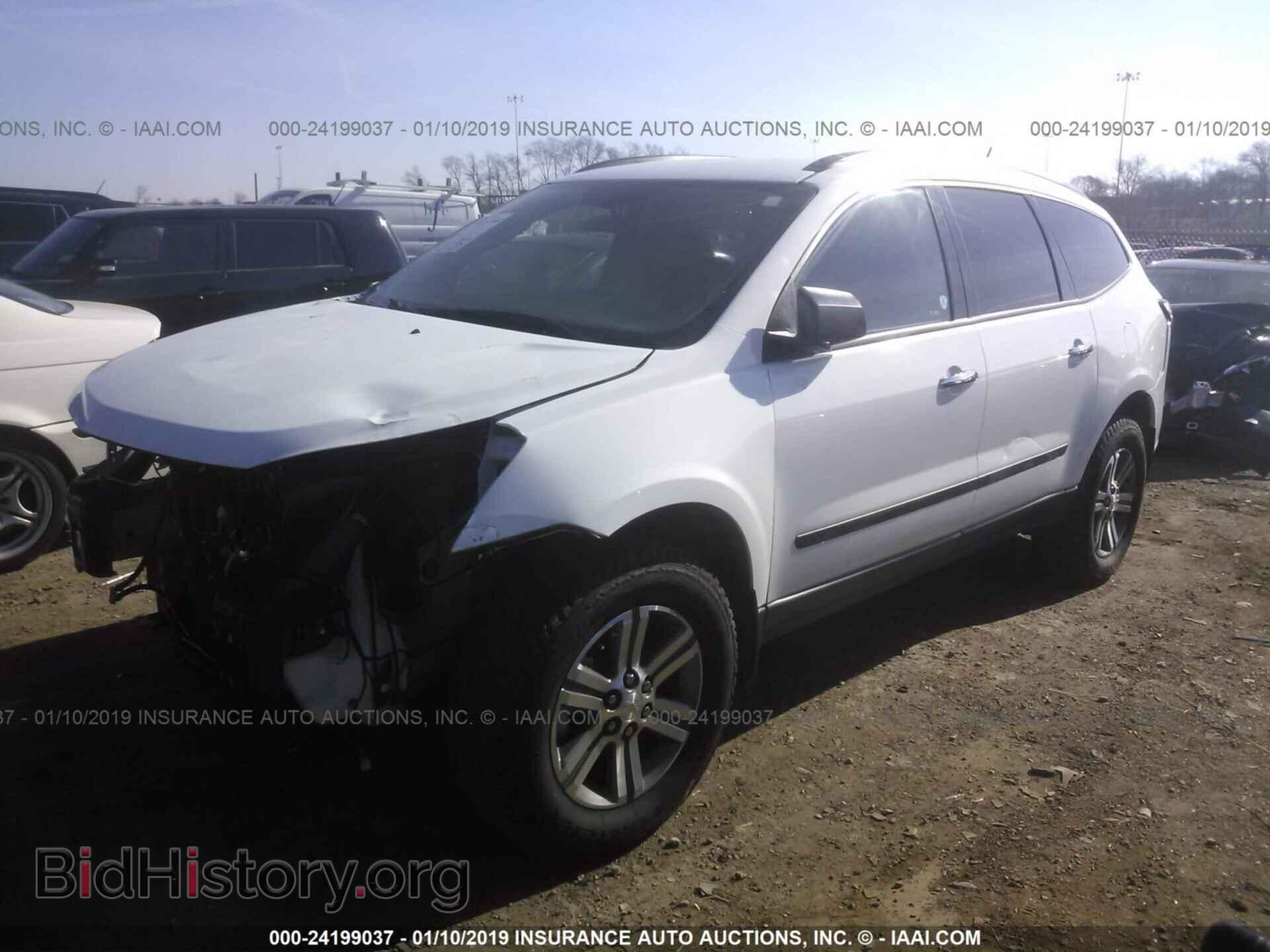 2017 CHEVROLET TRAVERSE - VIN: 1GNKRFED5HJ249727 - Фото 2