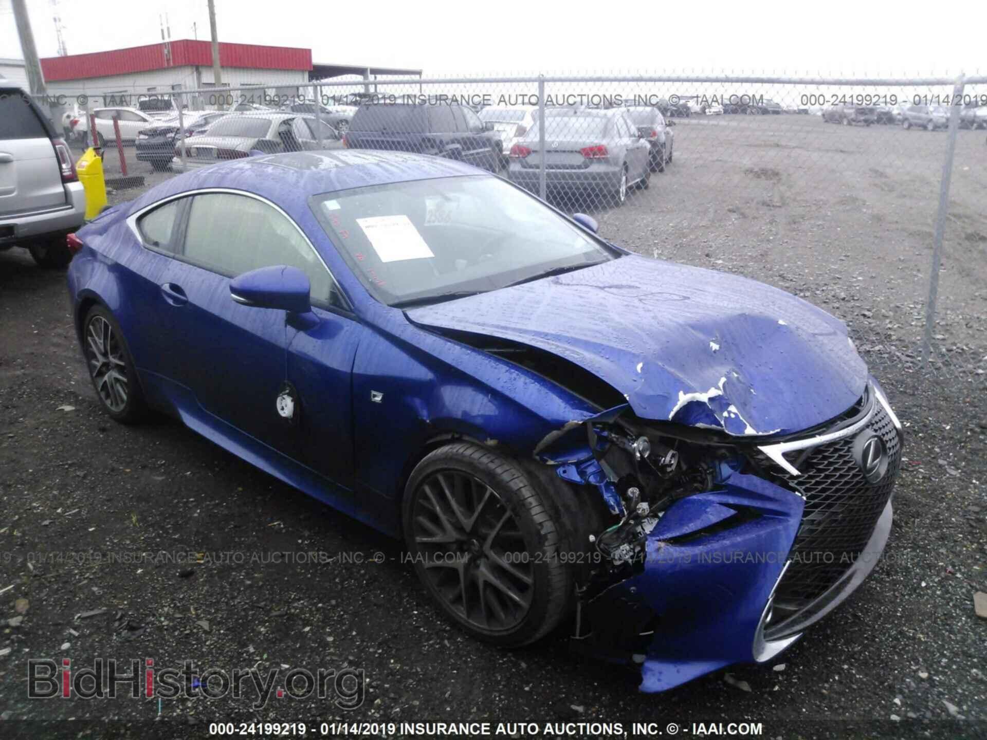 Photo JTHHE5BC3F5001730 - LEXUS RC 2015