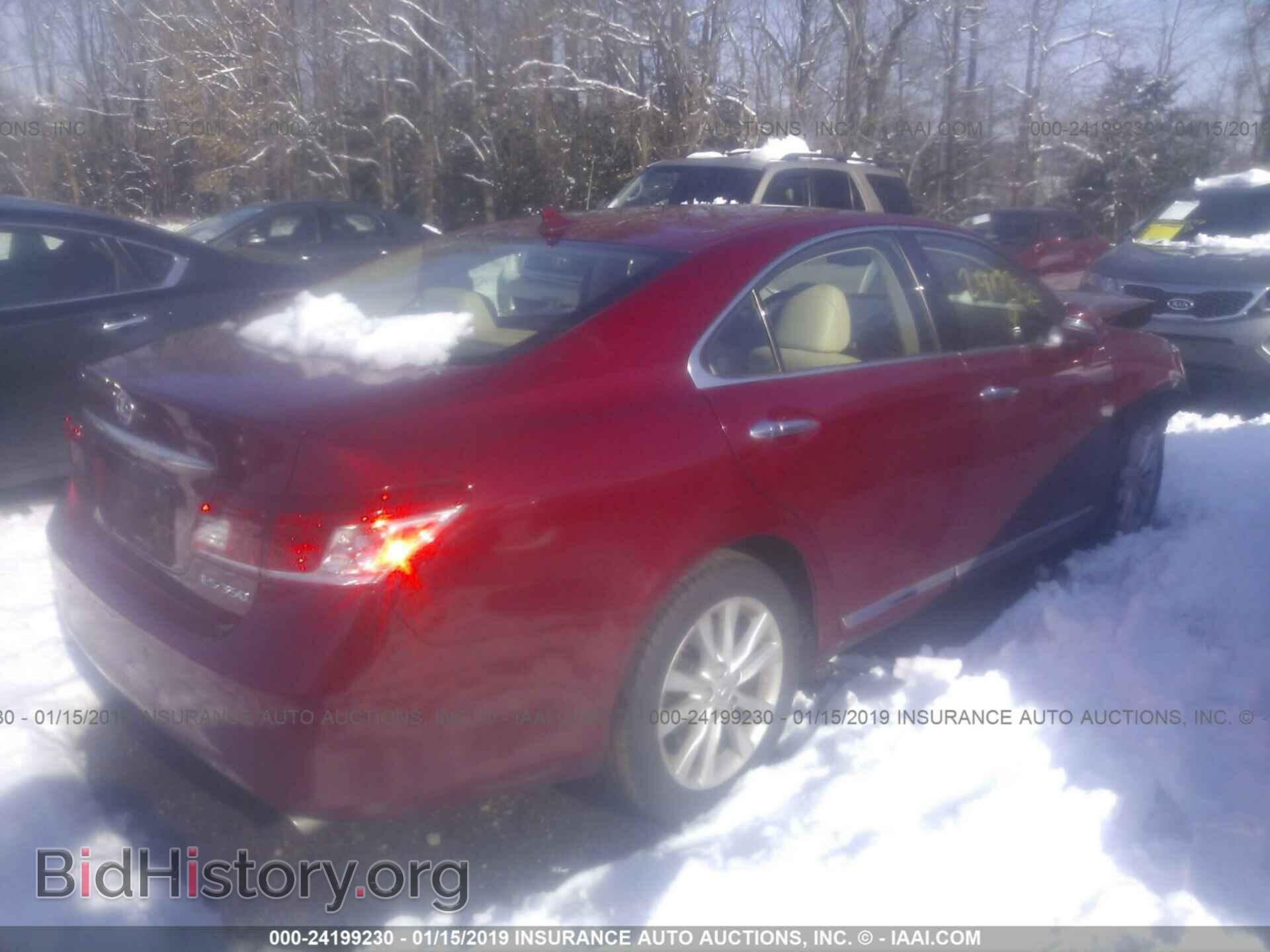 2012 LEXUS ES - VIN: JTHBK1EG4C2501981 - Photo 4