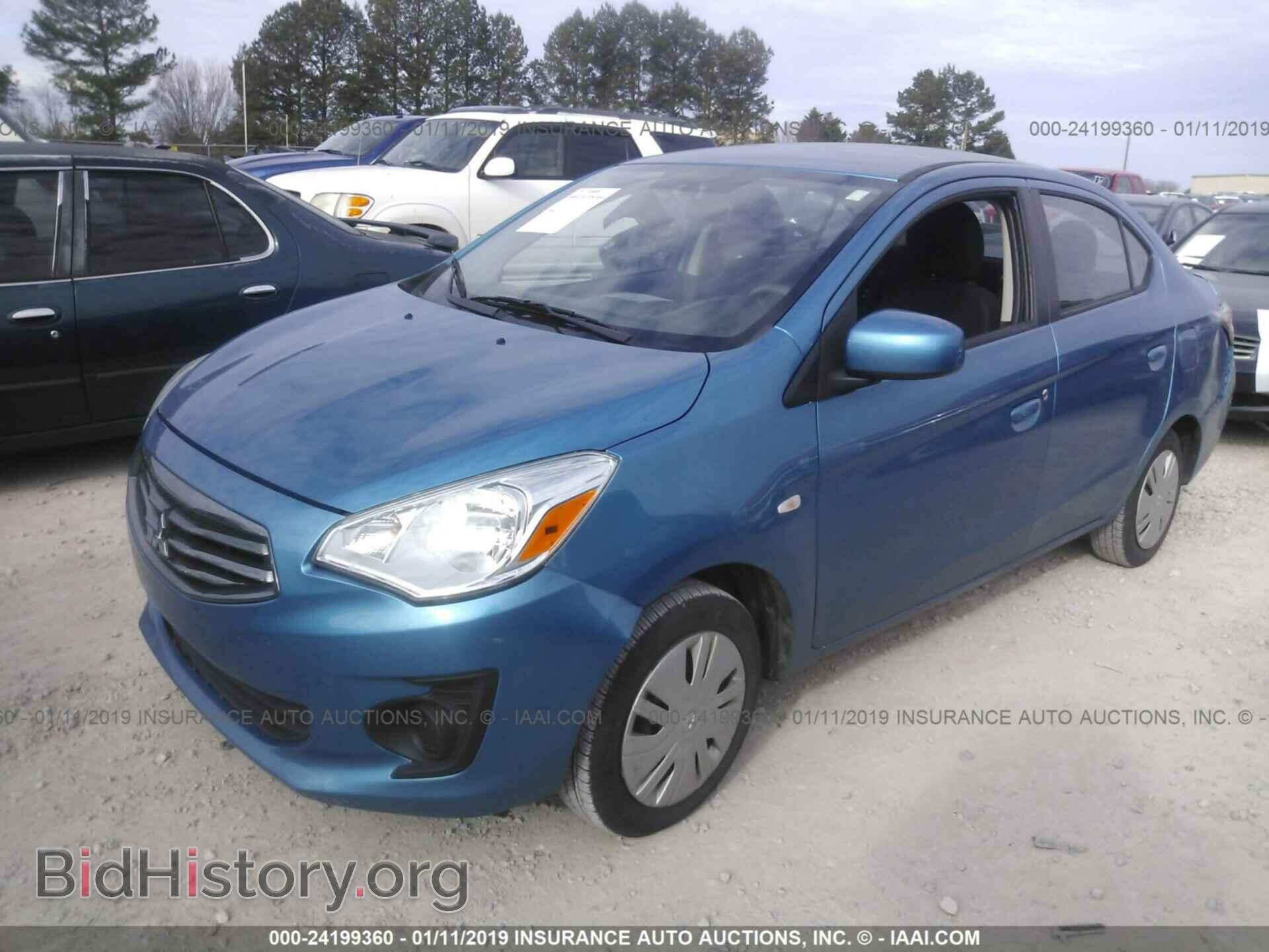 2017 MITSUBISHI MIRAGE - VIN: ML32F3FJ1HHF14550 - Фото 2