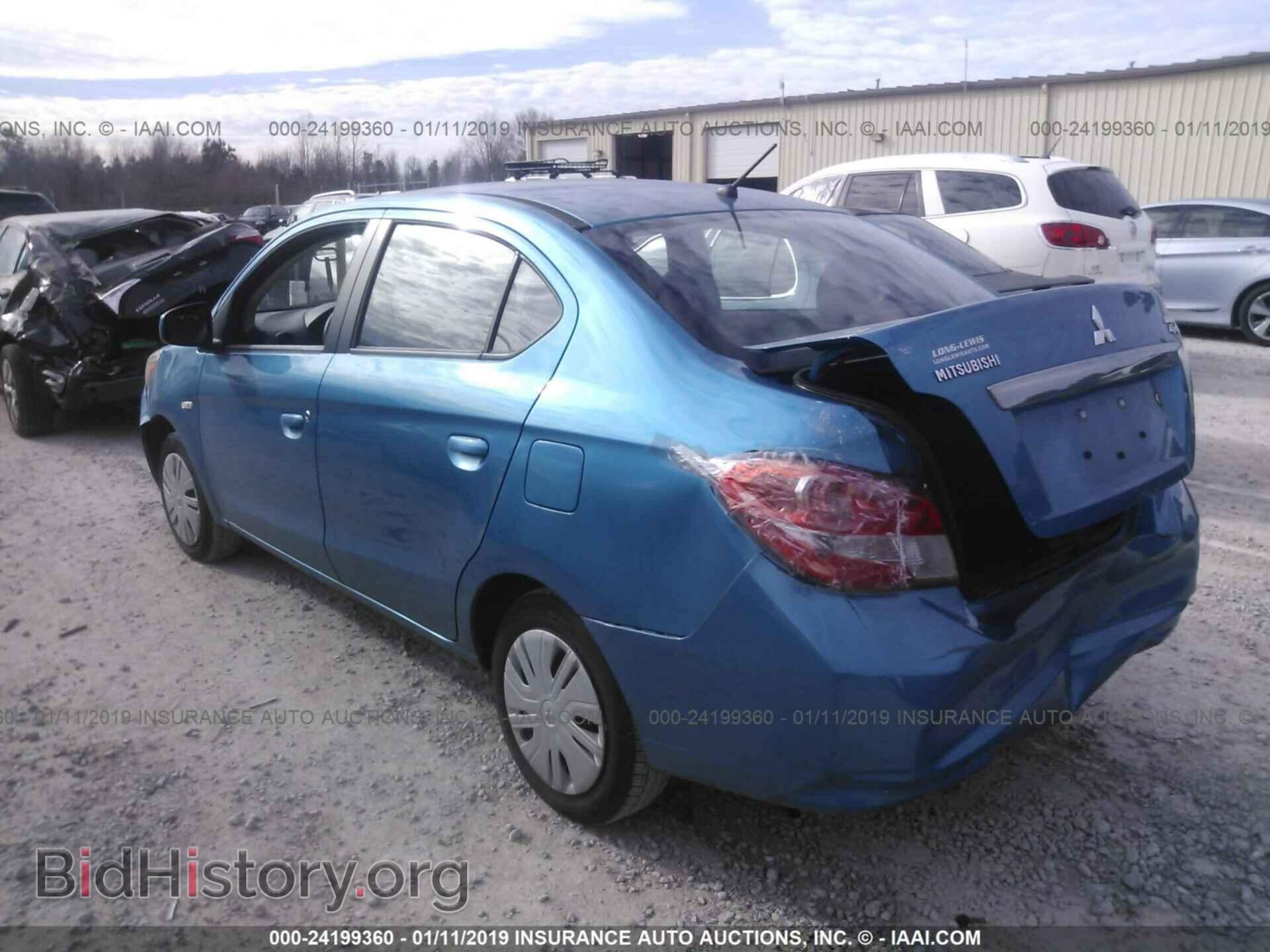 2017 MITSUBISHI MIRAGE - VIN: ML32F3FJ1HHF14550 - Фото 3