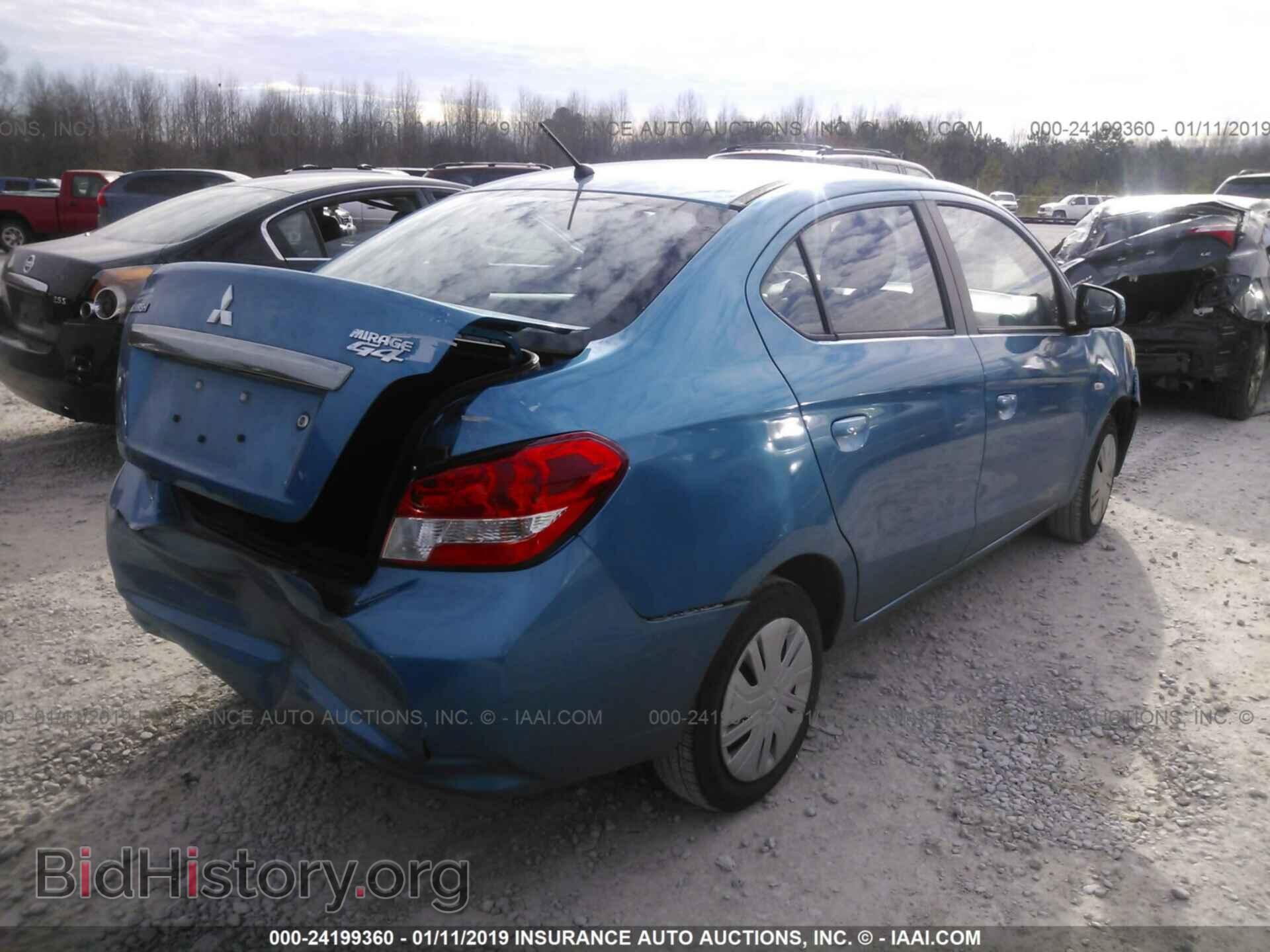 2017 MITSUBISHI MIRAGE - VIN: ML32F3FJ1HHF14550 - Фото 4