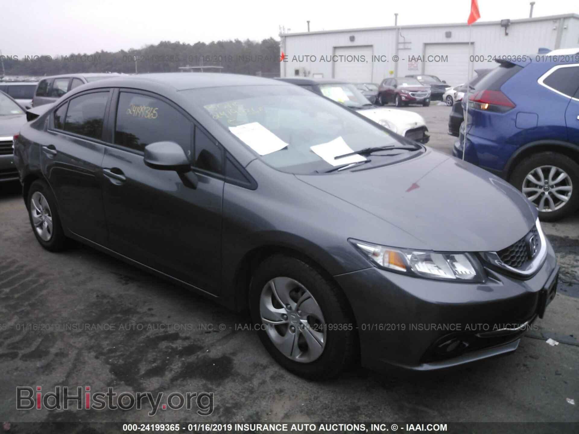 Фотография 2HGFB2F50DH551681 - HONDA CIVIC 2013