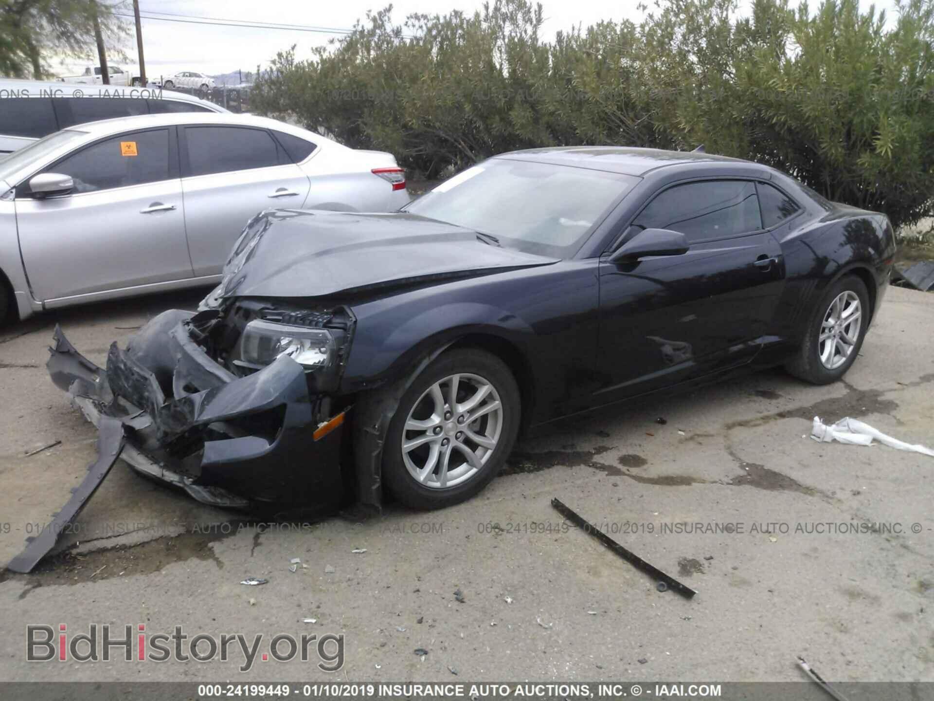 2014 CHEVROLET CAMARO - VIN: 2G1FA1E34E9295092 - Фото 2