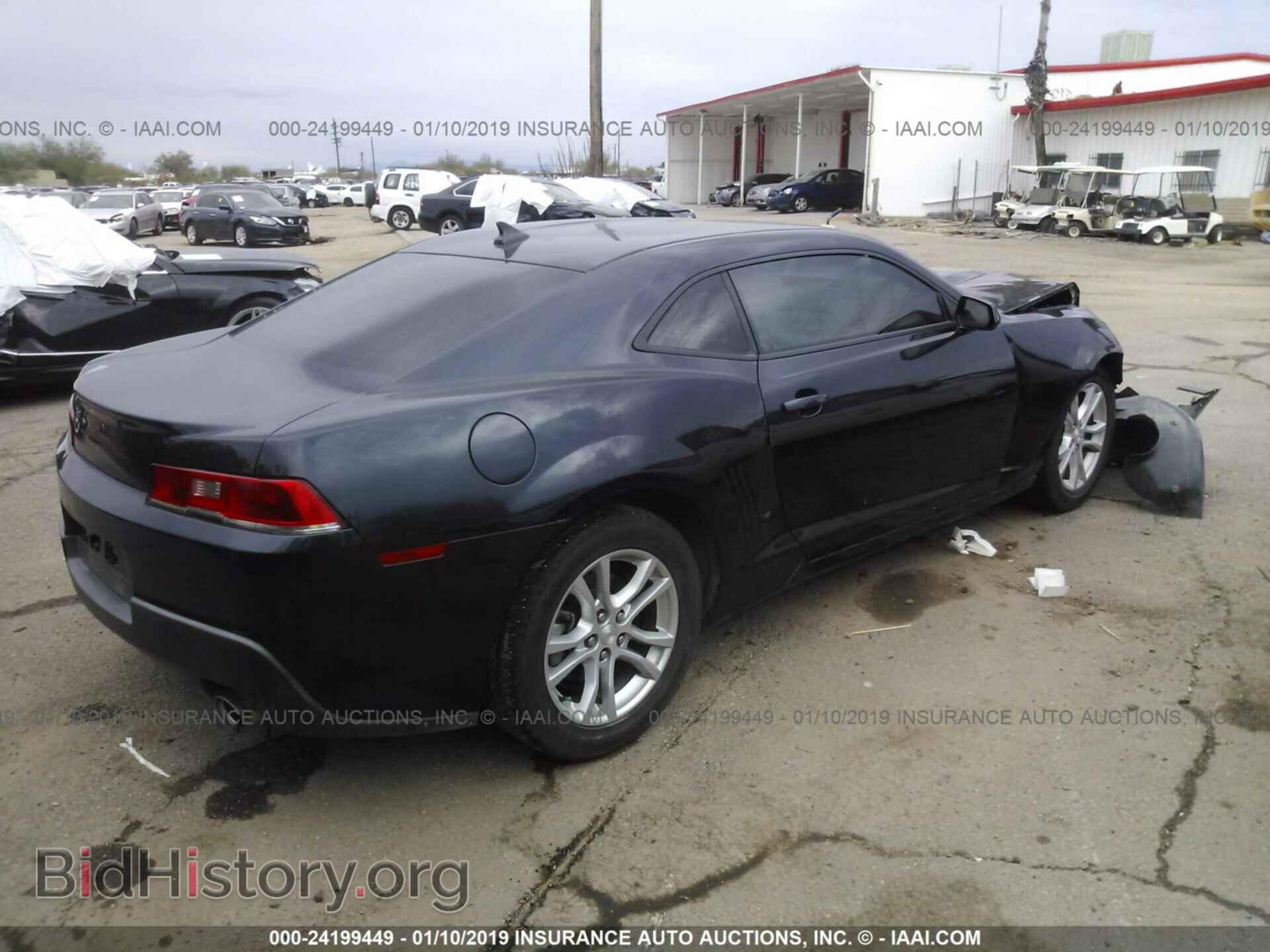 2014 CHEVROLET CAMARO - VIN: 2G1FA1E34E9295092 - Фото 4