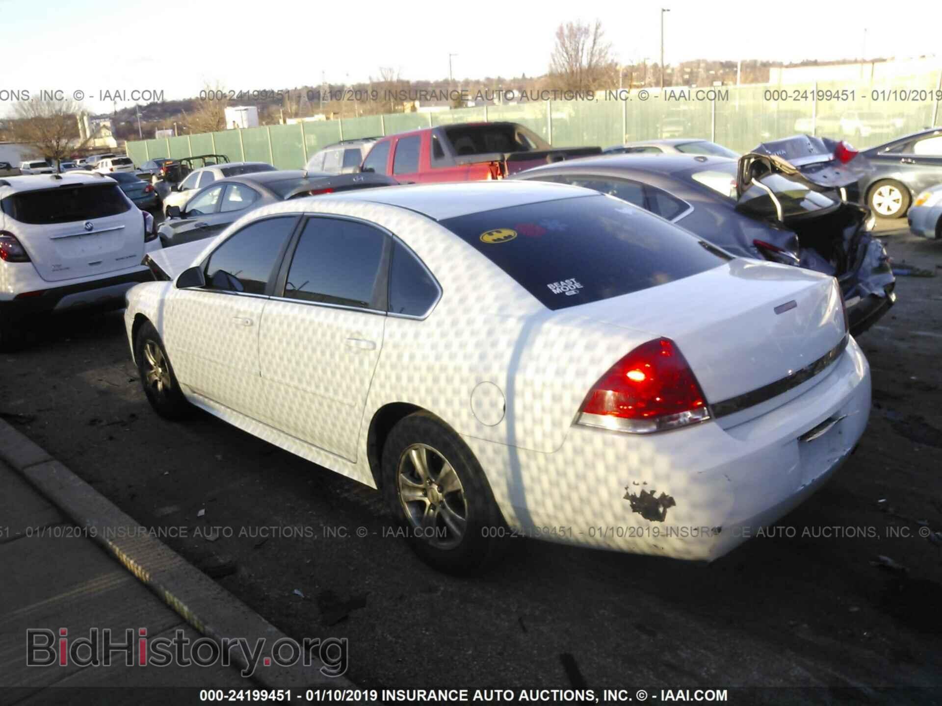 2013 CHEVROLET IMPALA - VIN: 2G1WF5E37D1218285 - Фото 3