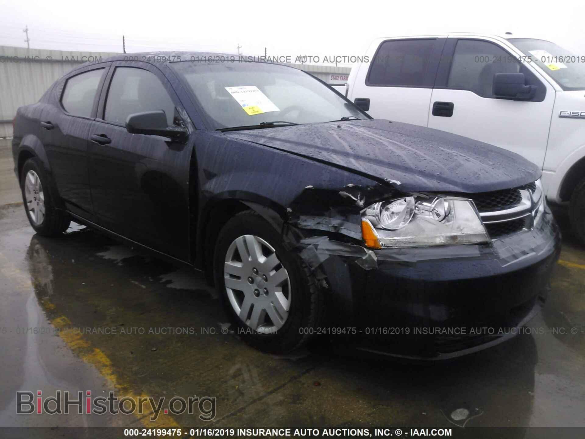 Фотография 1C3CDZAB2DN632341 - DODGE AVENGER 2013