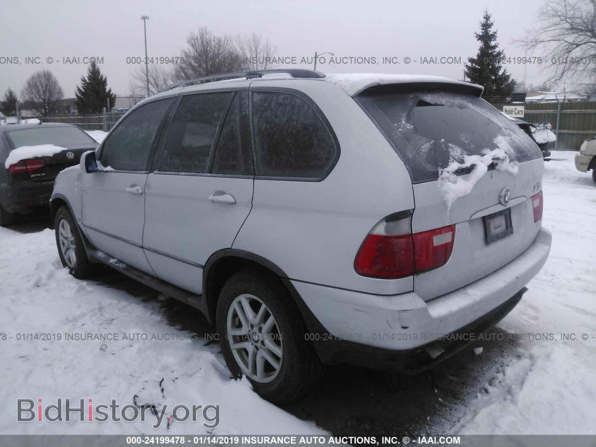 2005 BMW X5 - VIN: 5UXFA13575LY16339 - Фото 3