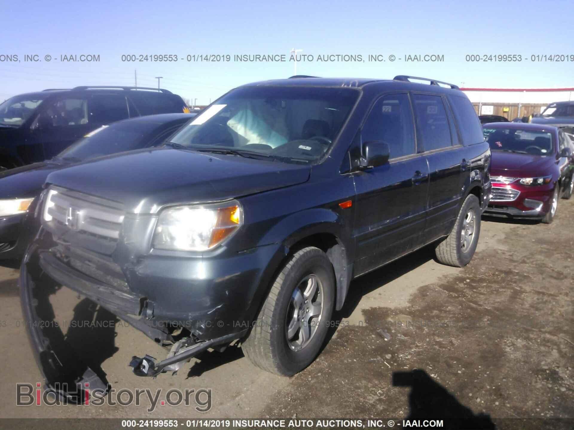 2006 HONDA PILOT - VIN: 2HKYF185X6H558666 - Фото 2