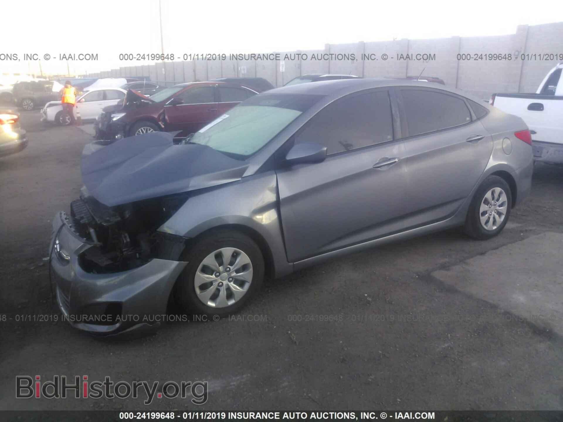 2017 HYUNDAI ACCENT - VIN: KMHCT4AE8HU172878 - Фото 2