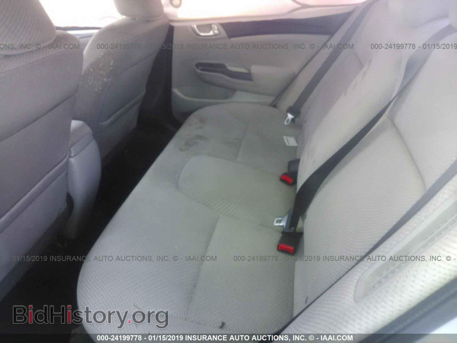 2013 HONDA CIVIC - VIN: 19XFB4F20DE001571 - Фото 8