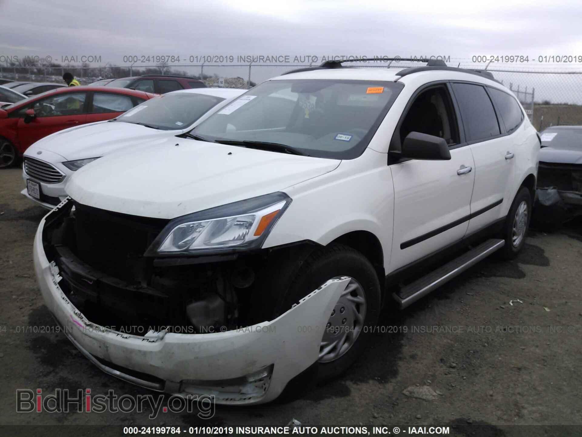 2013 CHEVROLET TRAVERSE - VIN: 1GNKVFKD8DJ230115 - Фото 2