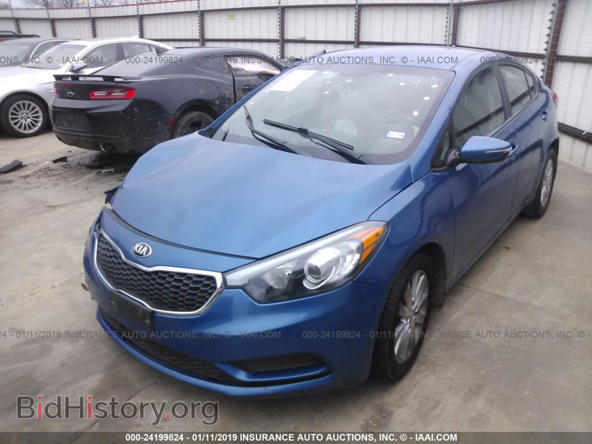 2014 KIA FORTE - VIN: KNAFX4A61E5121384 - Фото 2
