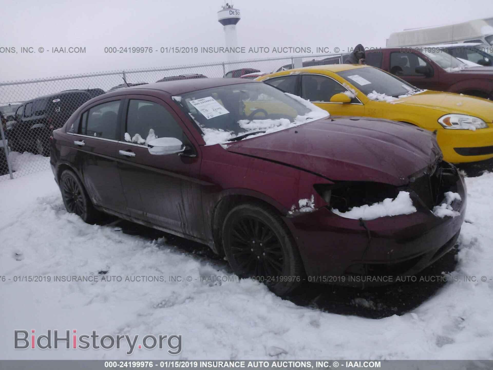 Фотография 1C3CCBCB1CN305712 - CHRYSLER 200 2012