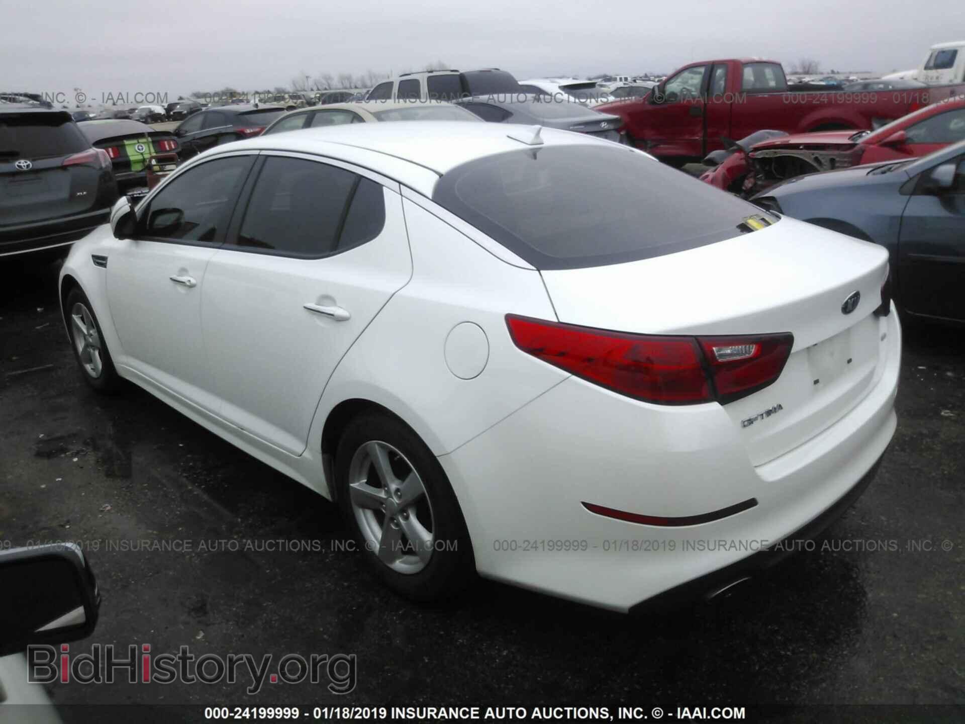 2014 KIA OPTIMA - VIN: KNAGM4A71E5450026 - Photo 3