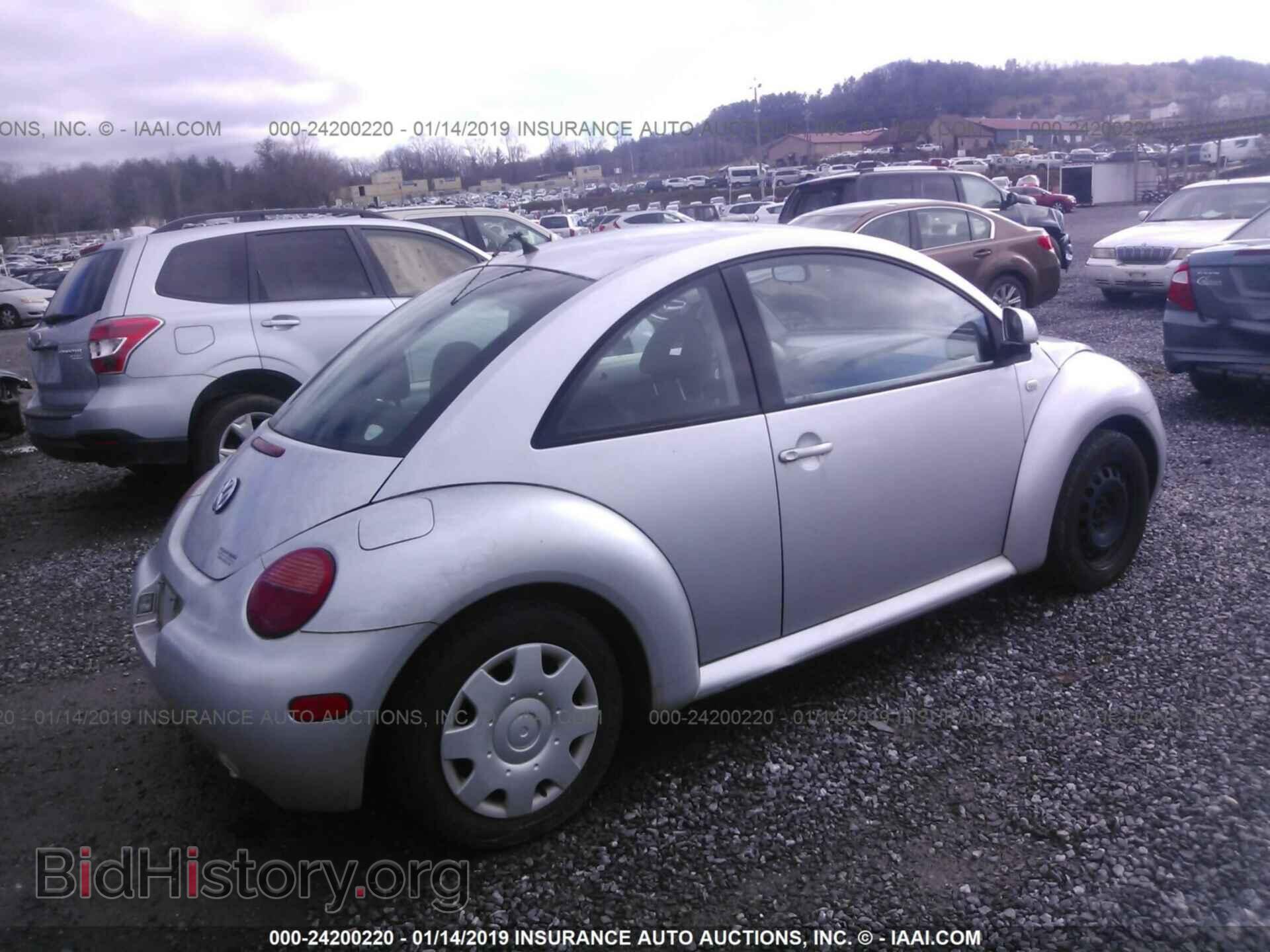 2000 VOLKSWAGEN NEW BEETLE - VIN: 3VWCC21C2YM469718 - Фото 4