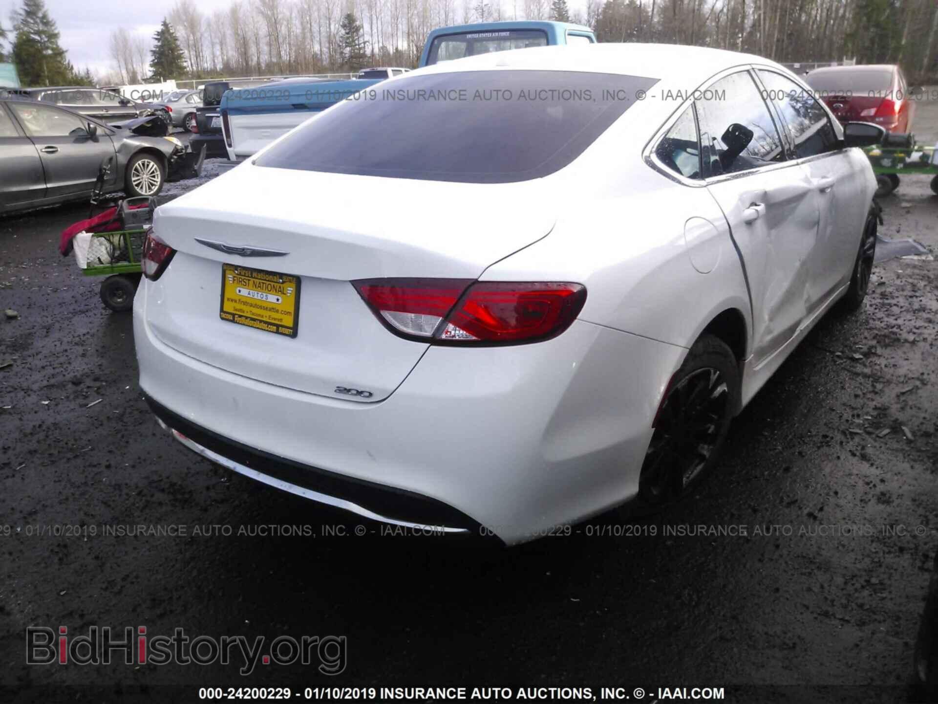 2016 CHRYSLER 200 - VIN: 1C3CCCAB2GN165250 - Photo 4