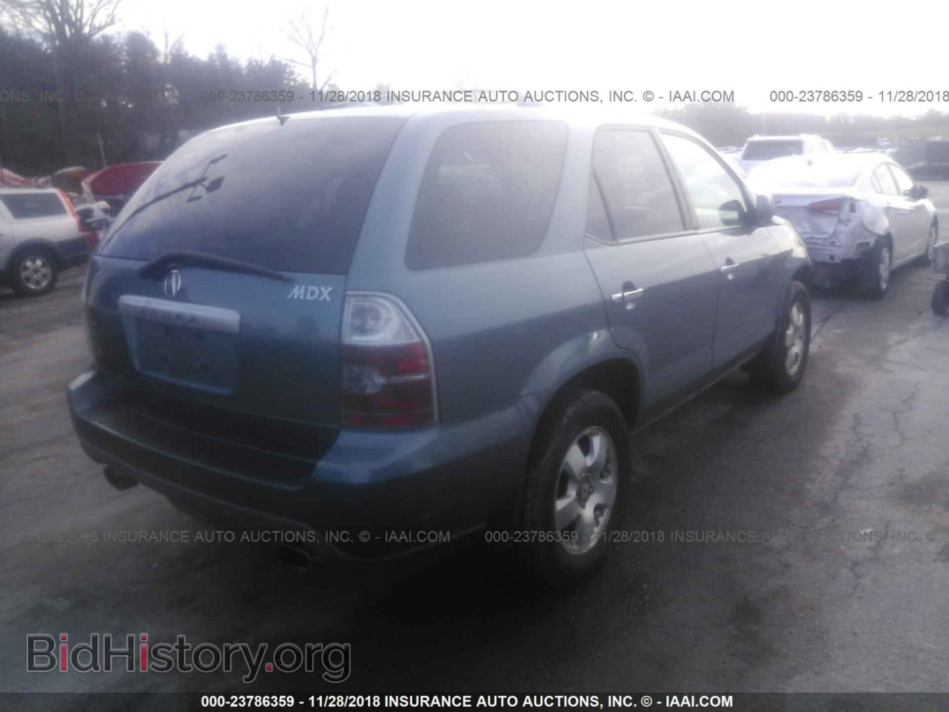 2006 ACURA MDX - VIN: 2HNYD182X6H526704 - Фото 4