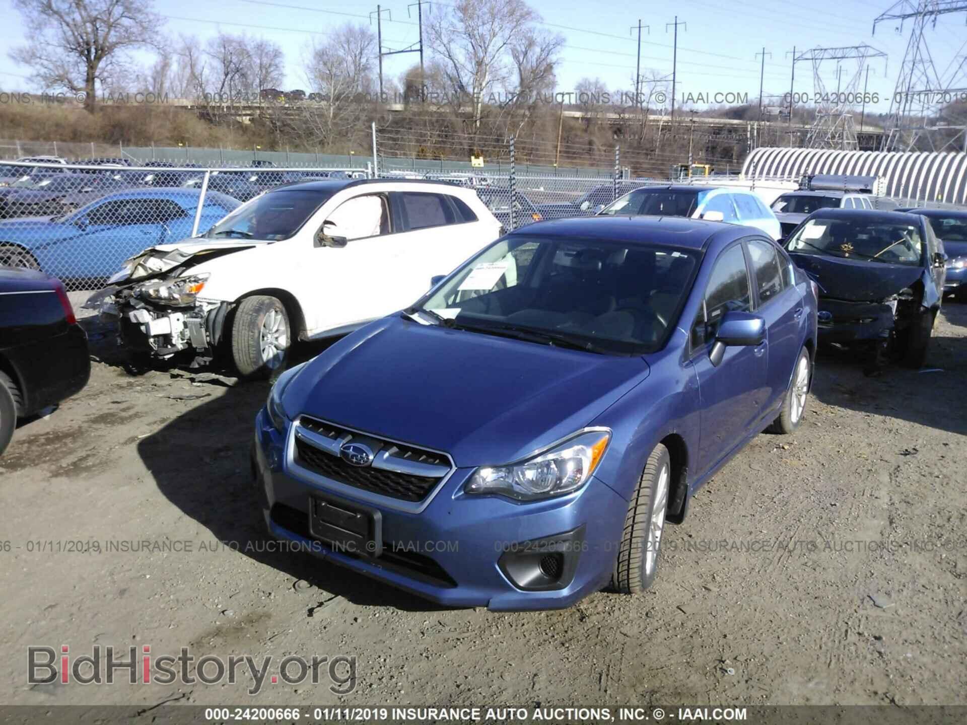 2014 SUBARU IMPREZA - VIN: JF1GJAD65EH012014 - Фото 2