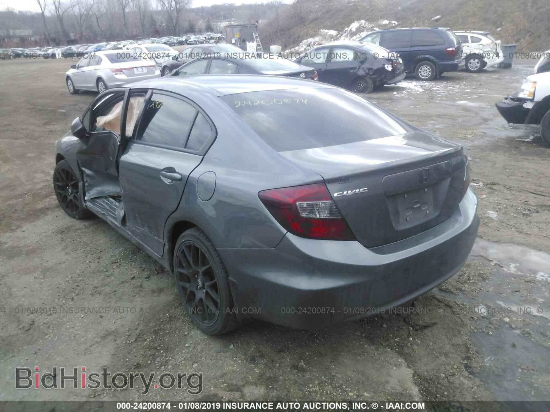 2012 HONDA CIVIC - VIN: 19XFB2F89CE047648 - Фото 3