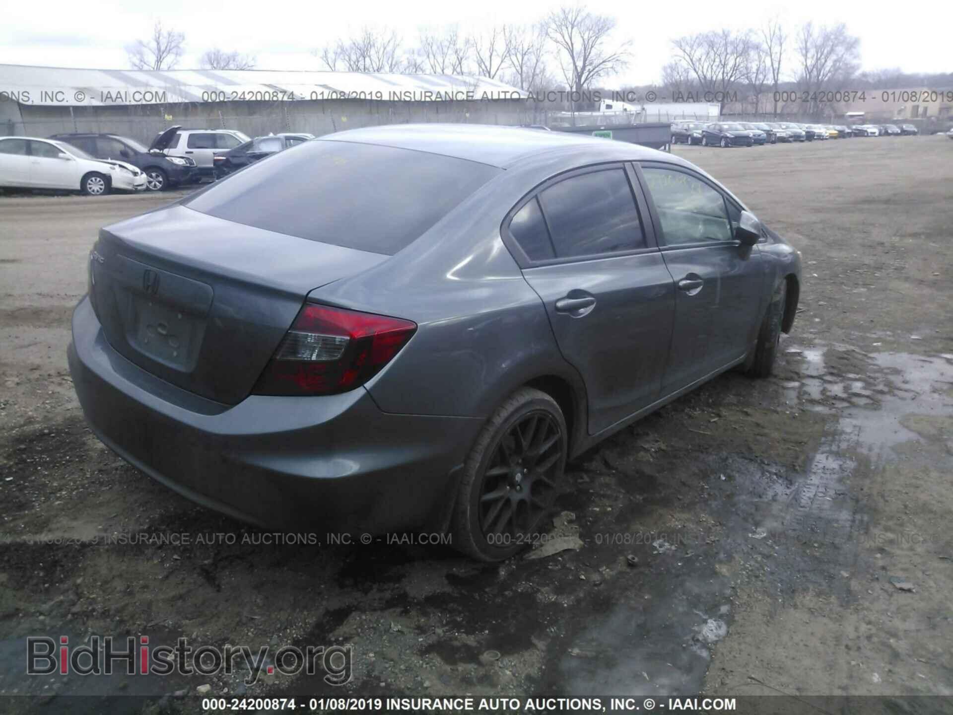 2012 HONDA CIVIC - VIN: 19XFB2F89CE047648 - Фото 4
