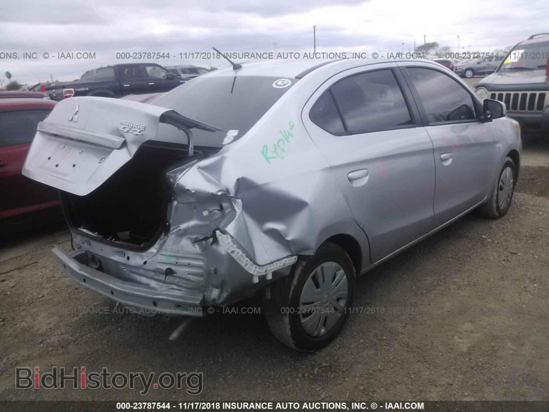 2017 MITSUBISHI MIRAGE - VIN: ML32F3FJ6HHF11157 - Фото 4