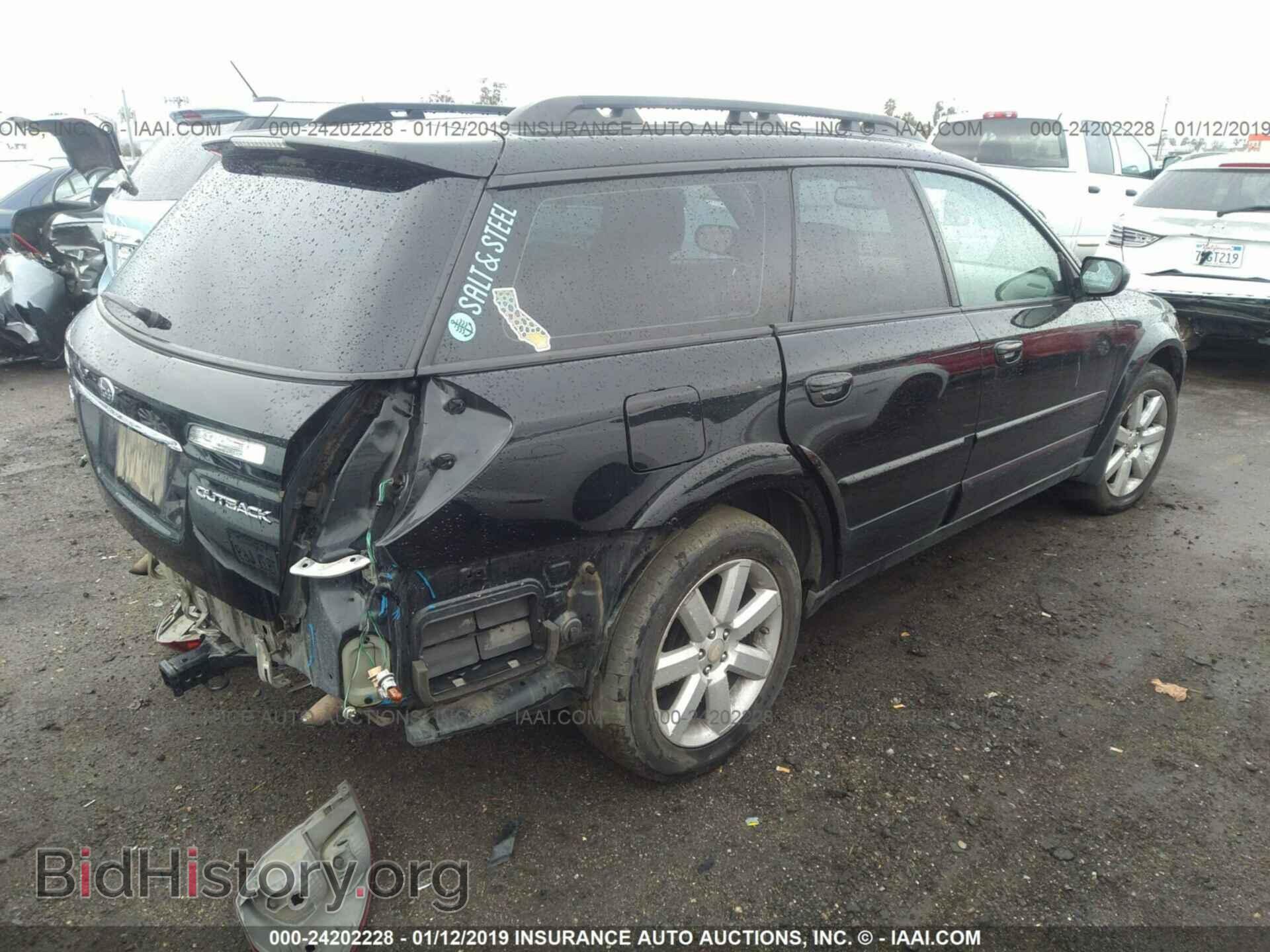 2008 SUBARU OUTBACK - VIN: 4S4BP62C987328269 - Фото 4
