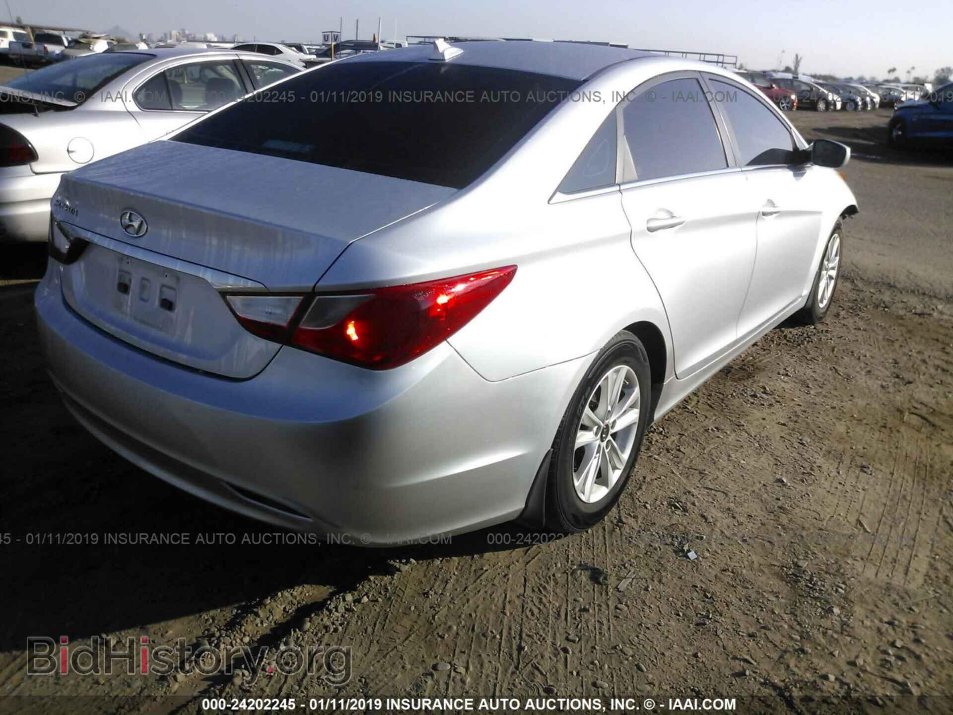 2012 HYUNDAI SONATA - VIN: 5NPEB4AC3CH396576 - Фото 4