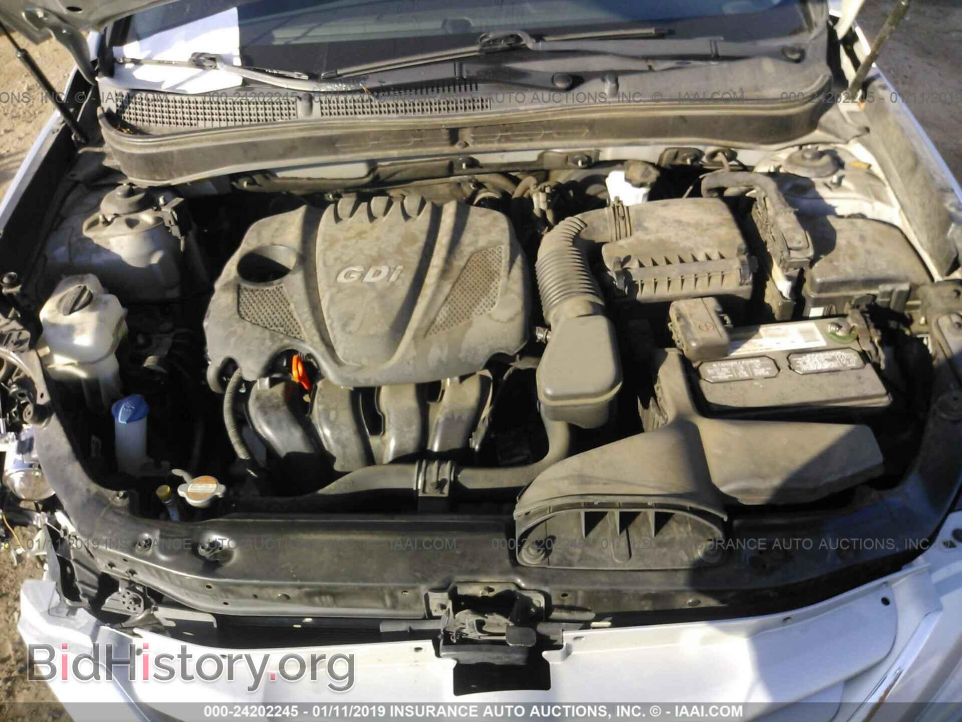 2012 HYUNDAI SONATA - VIN: 5NPEB4AC3CH396576 - Фото 10