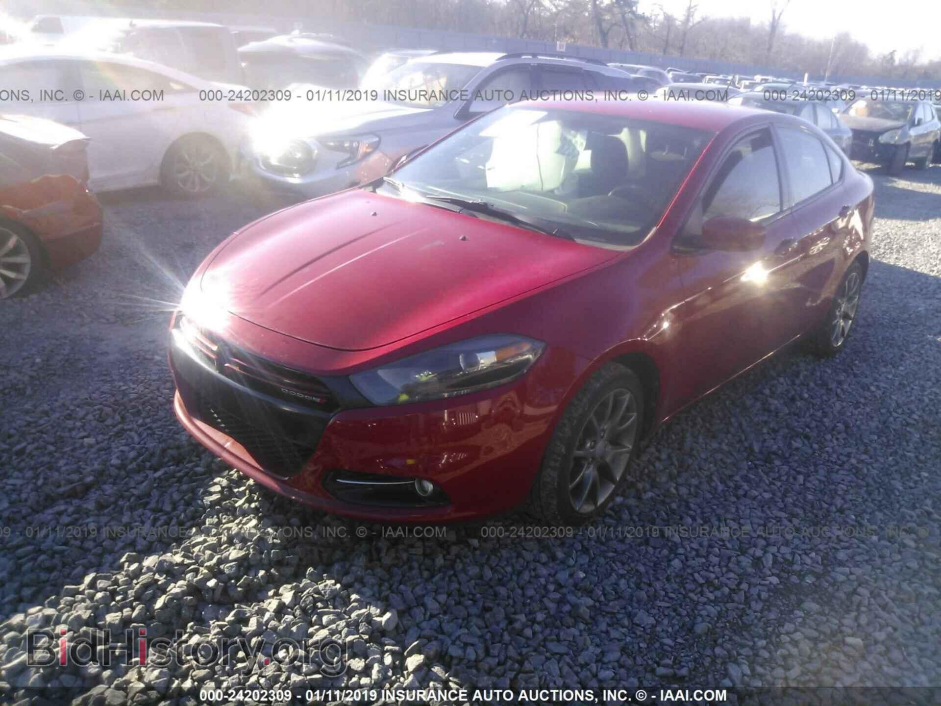 2013 DODGE DART - VIN: 1C3CDFBH8DD691109 - Фото 2