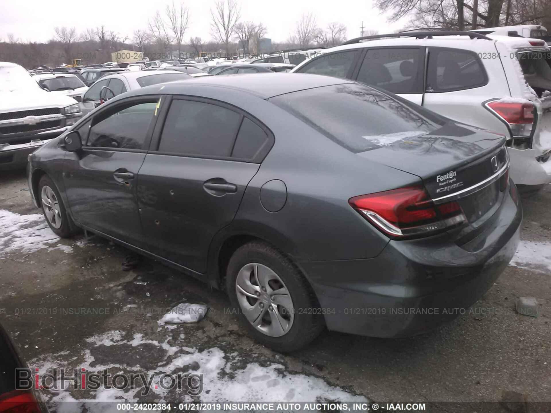2013 HONDA CIVIC - VIN: 19XFB2F59DE048614 - Фото 3