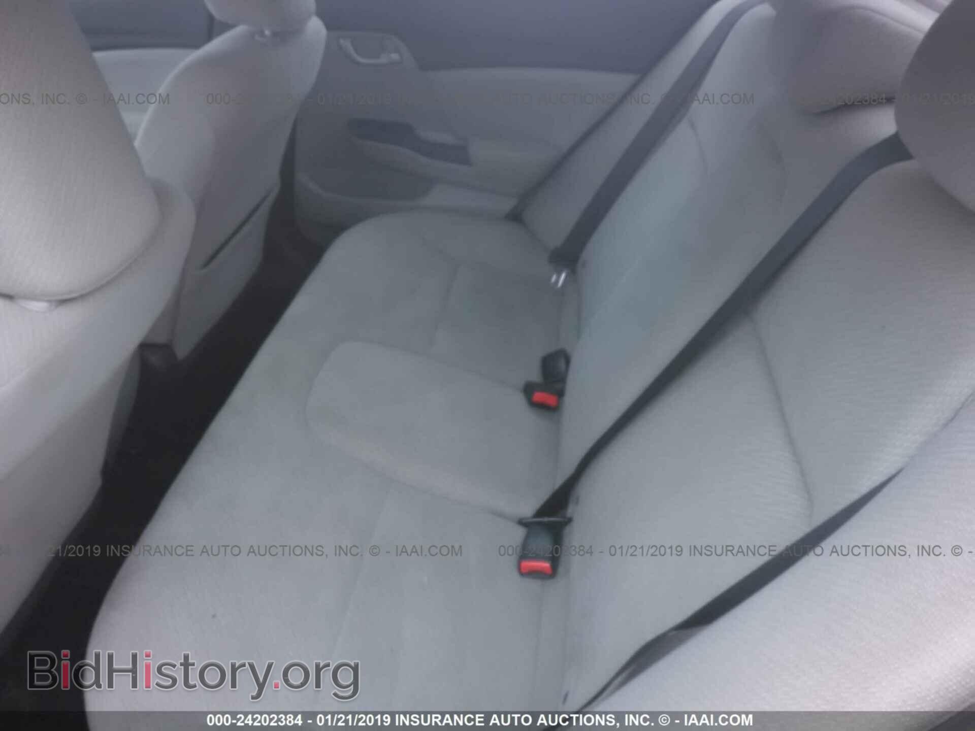 2013 HONDA CIVIC - VIN: 19XFB2F59DE048614 - Фото 8