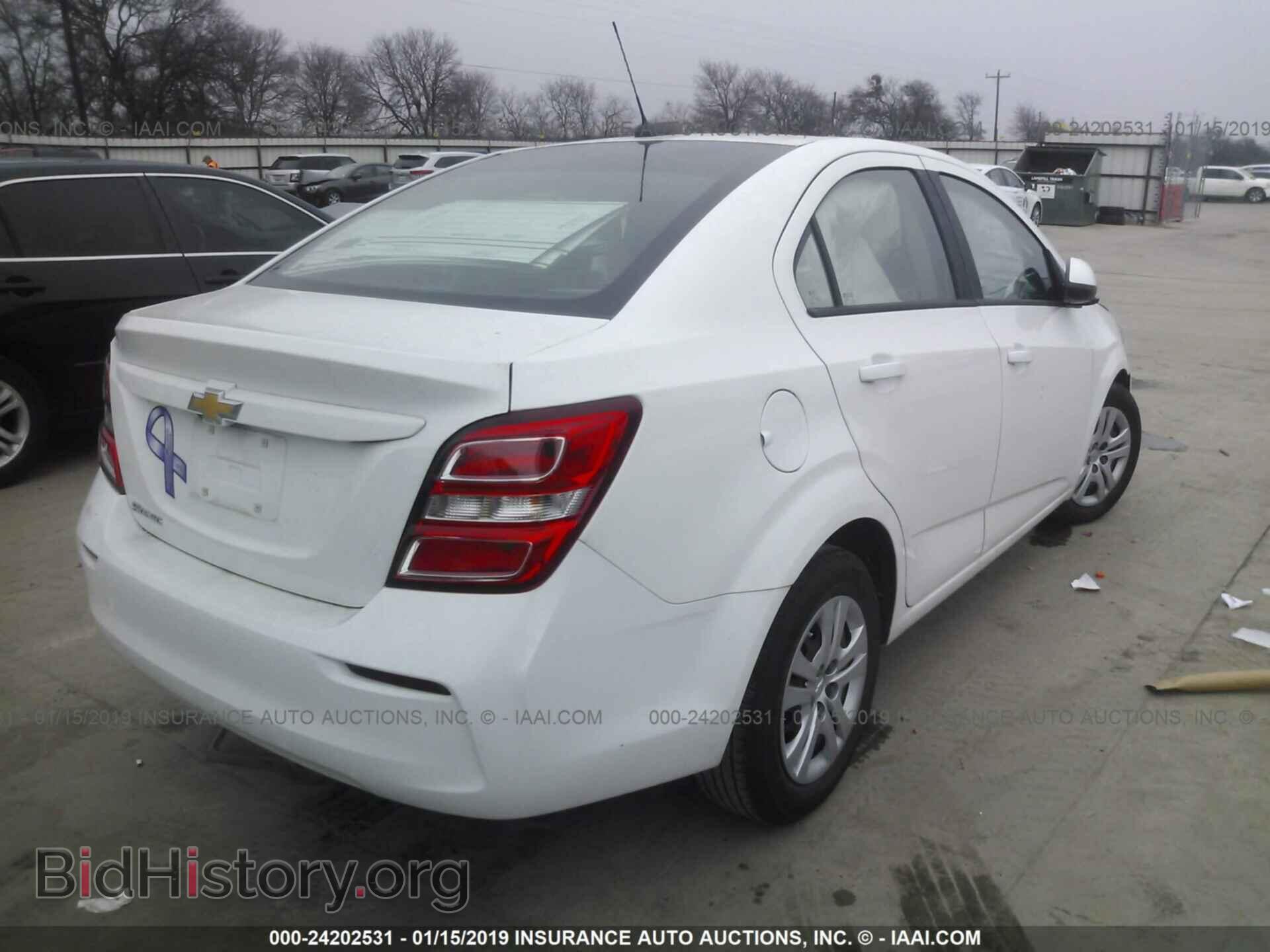 2017 CHEVROLET SONIC - VIN: 1G1JB5SHXH4109609 - Фото 4
