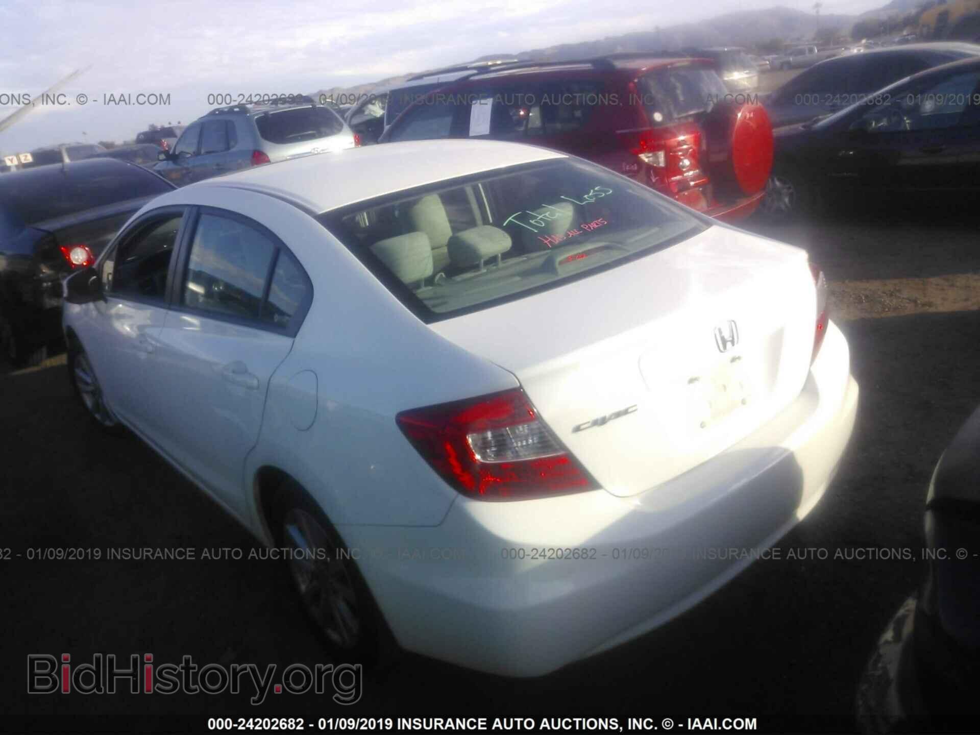 2012 HONDA CIVIC - VIN: 19XFB2F8XCE384121 - Photo 3